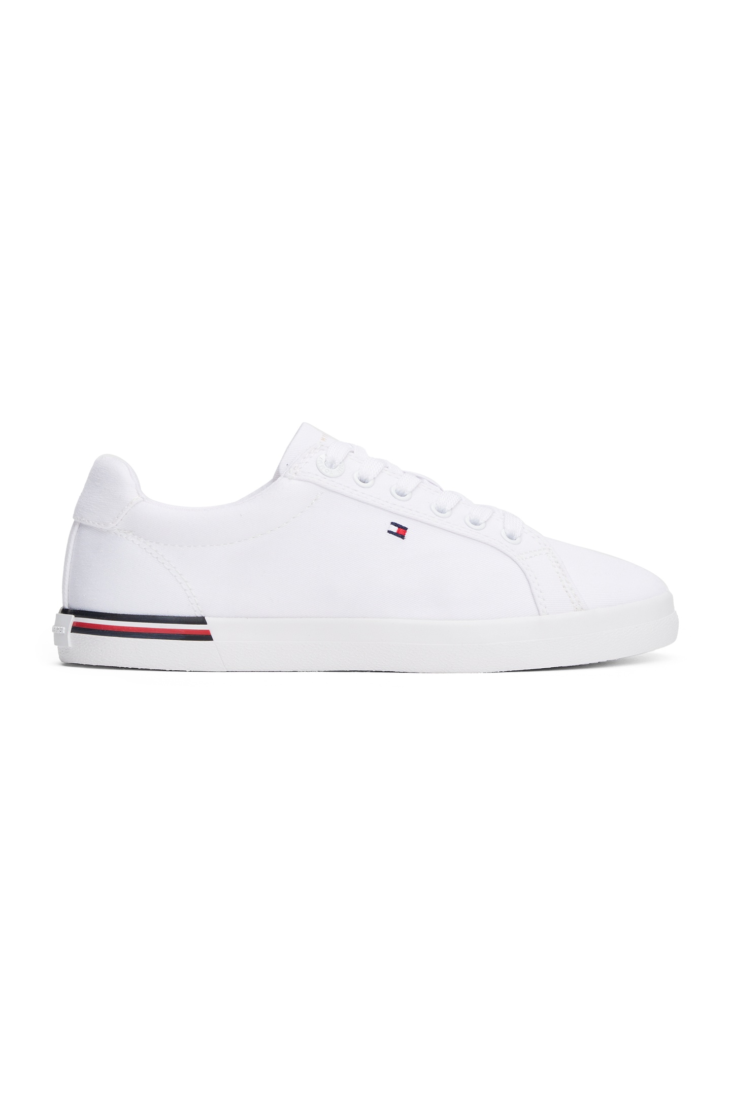 Tommy Hilfiger Essential Stripes Shoes White Taille: 42 | Baskets Outlet | Femme | Blanche