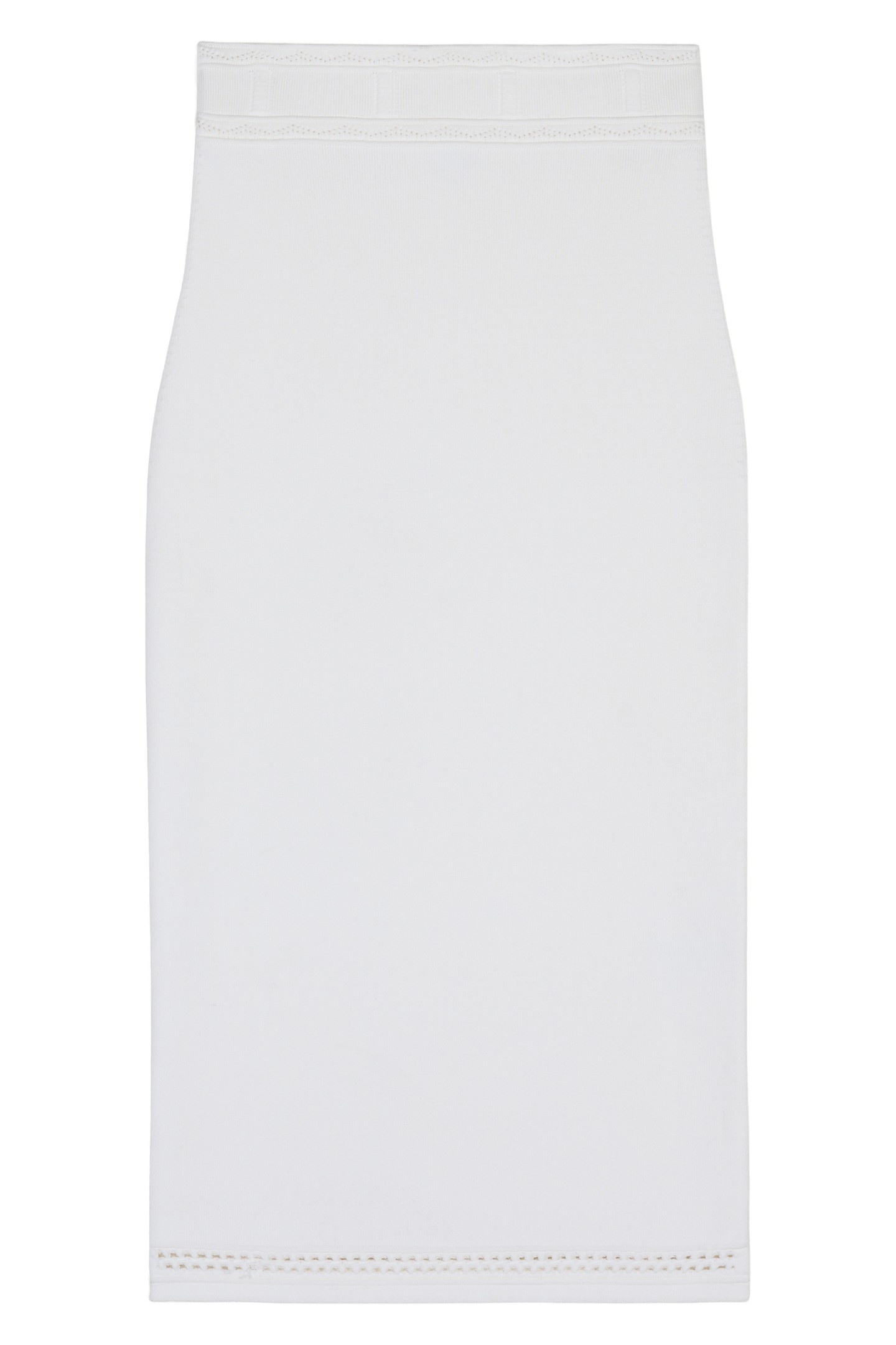 BA&SH Jupe Saturne Ecru Maat: M | Midi Rokken Outlet | Dames | Wit