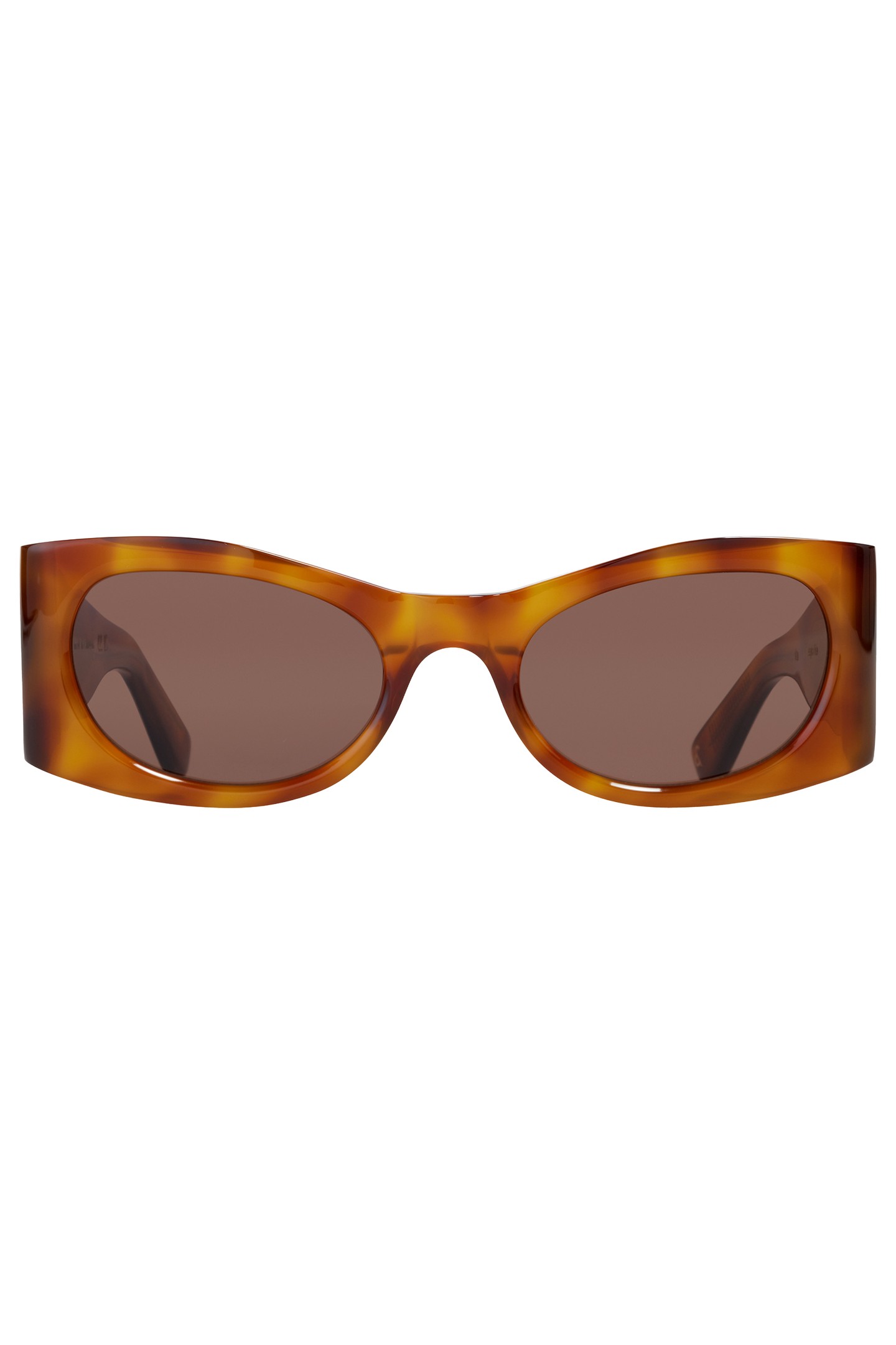 Ace & Tate Unisex Aisa-sepia-sun Maat: M | Zonnebrillen Outlet | Unisex | Bruin