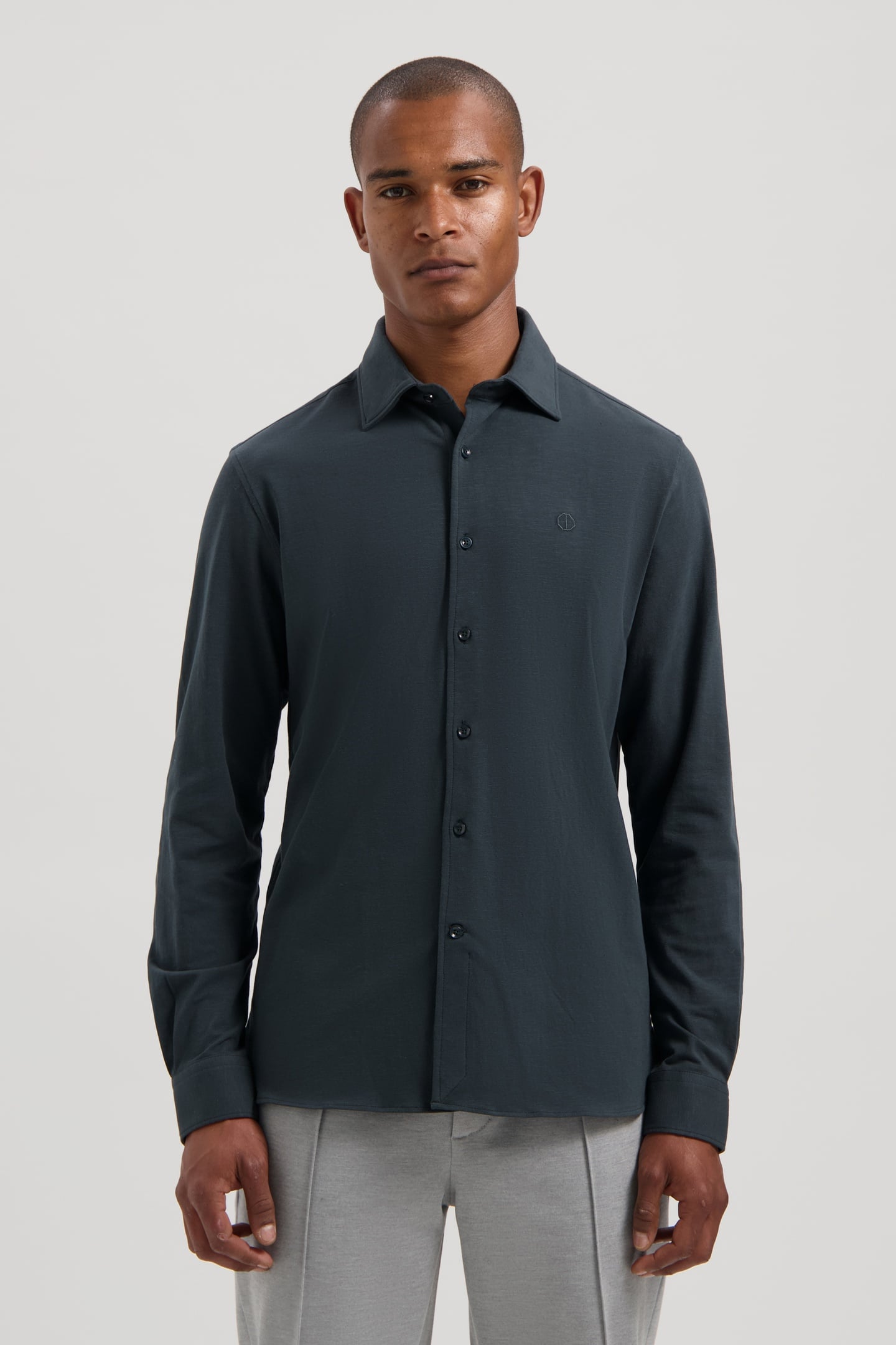Dstrezzed Ds_bo Shirt Forest River Maat: S | Zakelijke Overhemden Outlet | Heren | Grijs