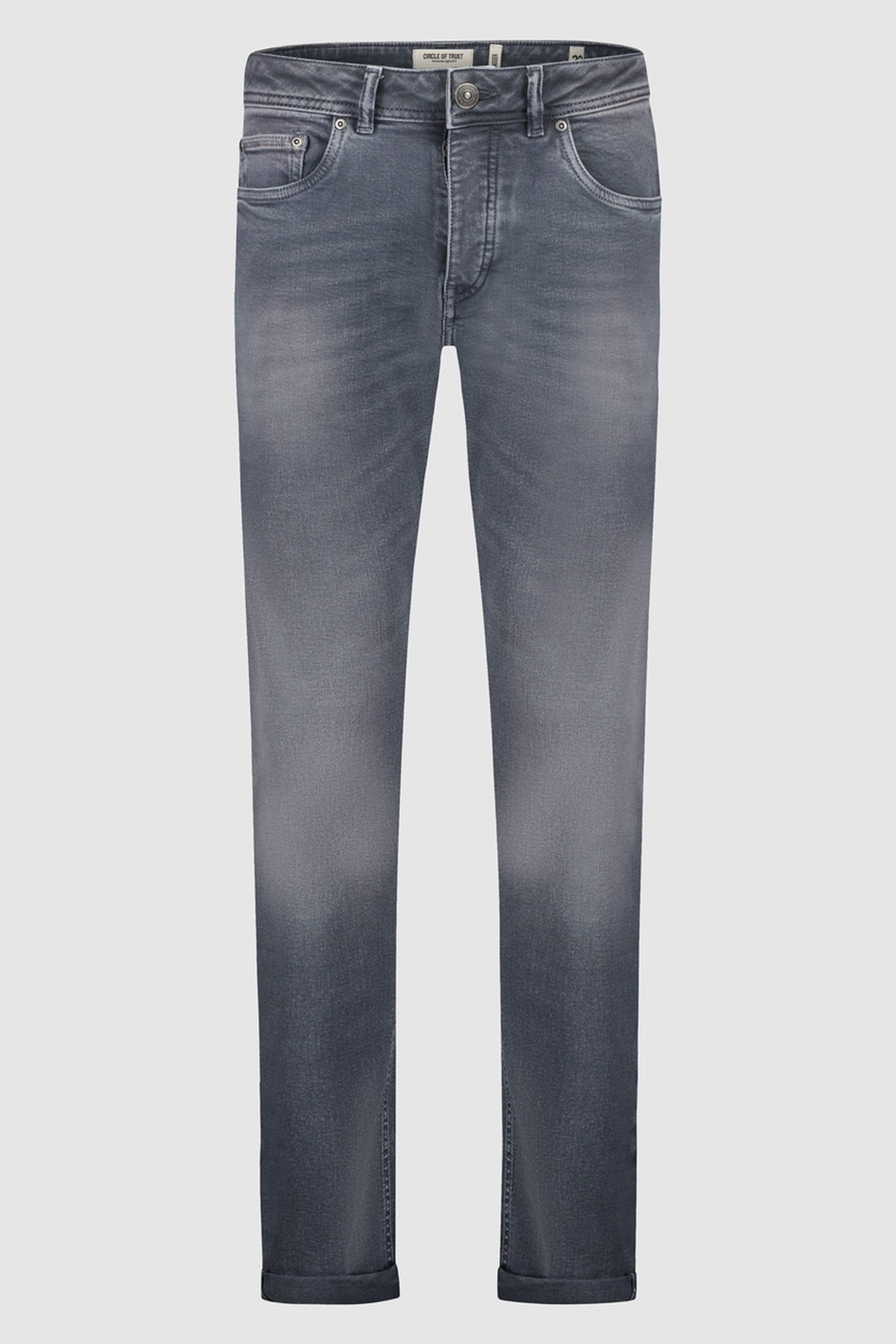 Circle of Trust Jagger Grey Touch Maat: W27 | Slim Jeans Outlet | Heren | Grijs