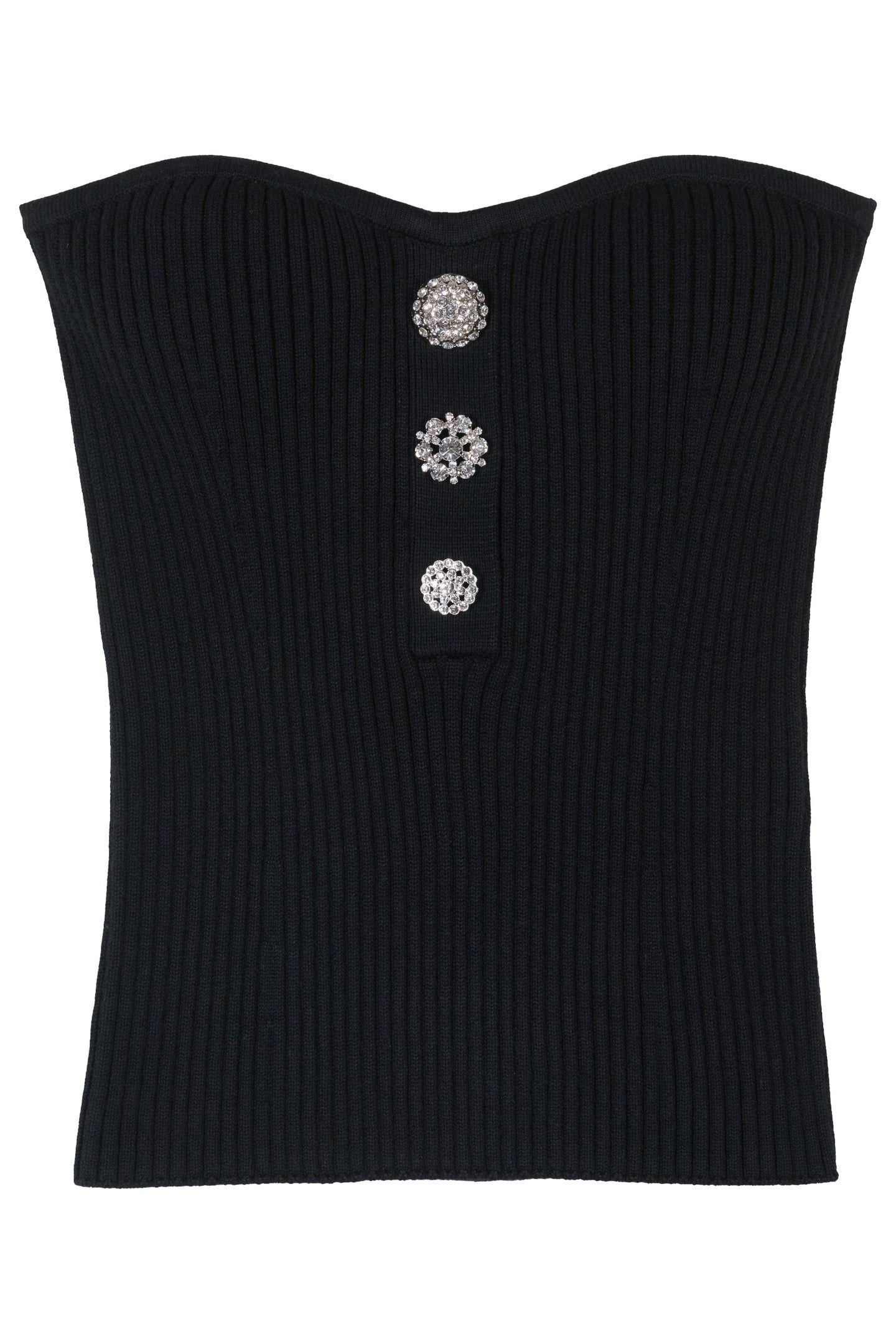 BA&SH Bustier Drako Noir Maat: M | Mouwloze Tops Outlet | Dames | Zwart