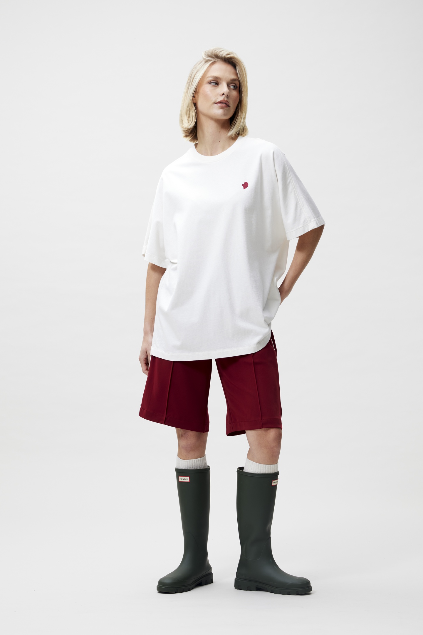 Catwalk Junkie Oversized Graphic Tshirt Off White Maat: 36 | Tops Outlet | Dames | Wit
