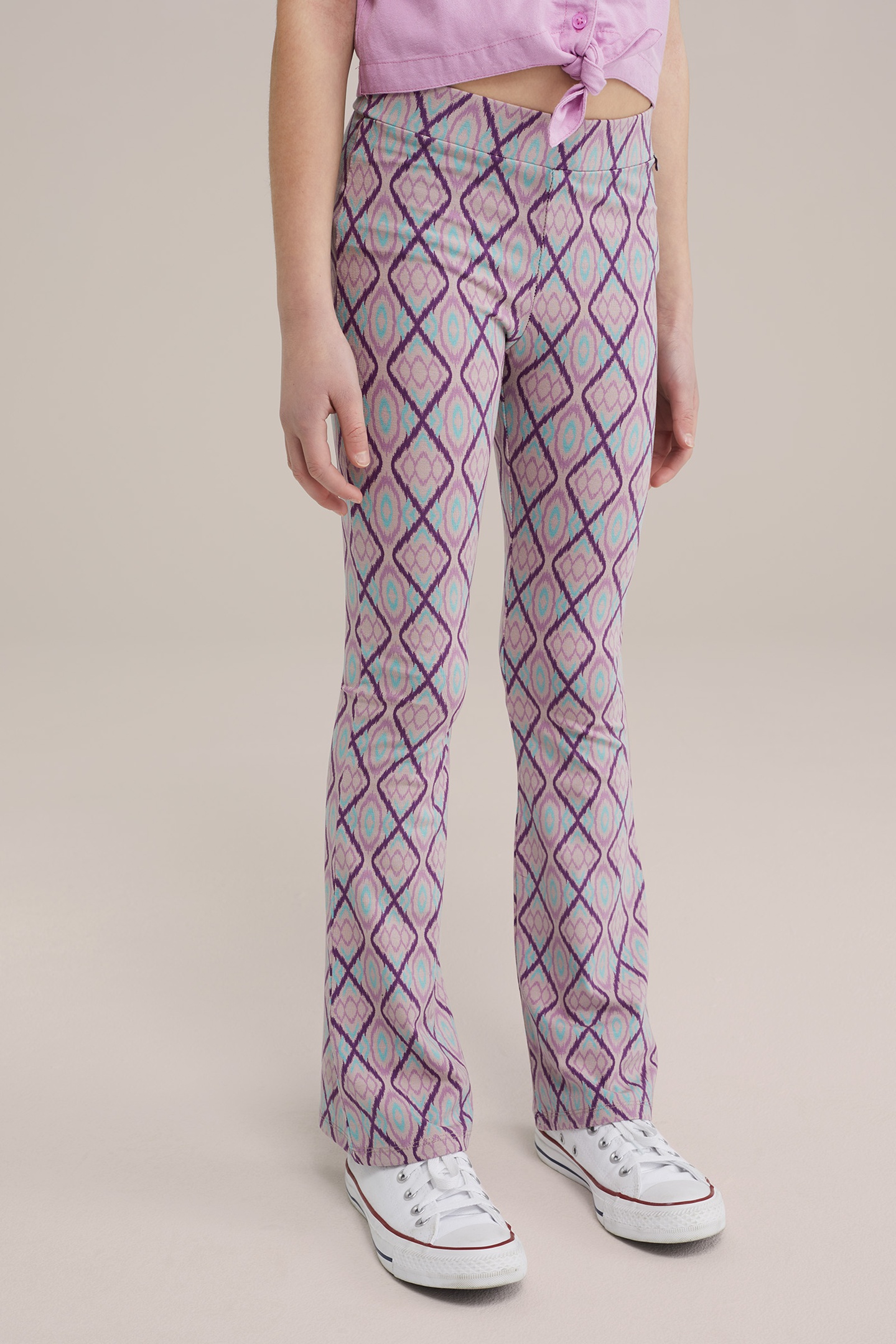 We Fashion Trouser Dark Purple Maat: 176 | Broeken Outlet | kids | Paars
