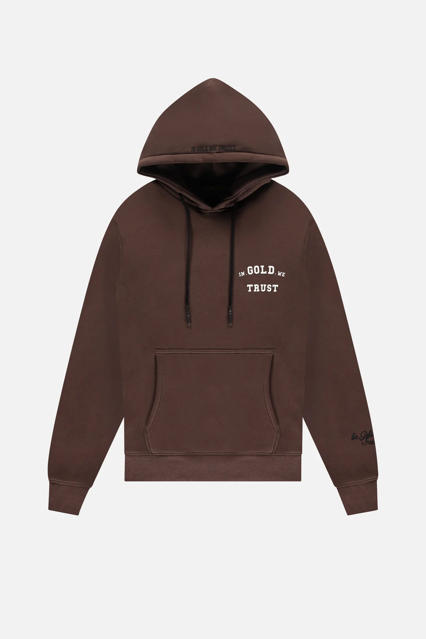 In Gold We Trust The Notorious Dark Brown Maat: M | Hoodies Outlet | Unisex | Bruin