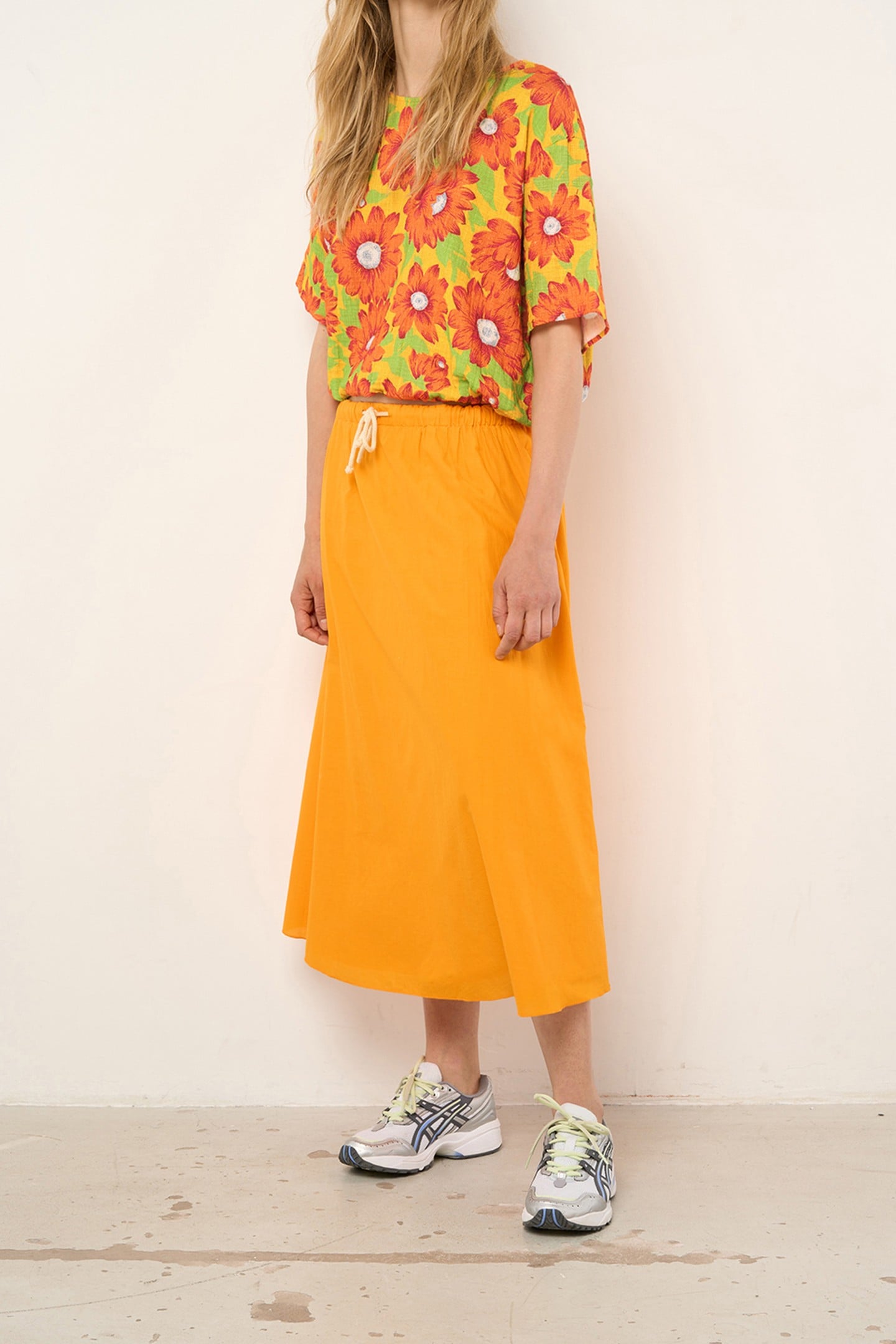 American Vintage Oyobay Top Romy Maat: XS/S | Blouses Outlet | Dames | Oranje