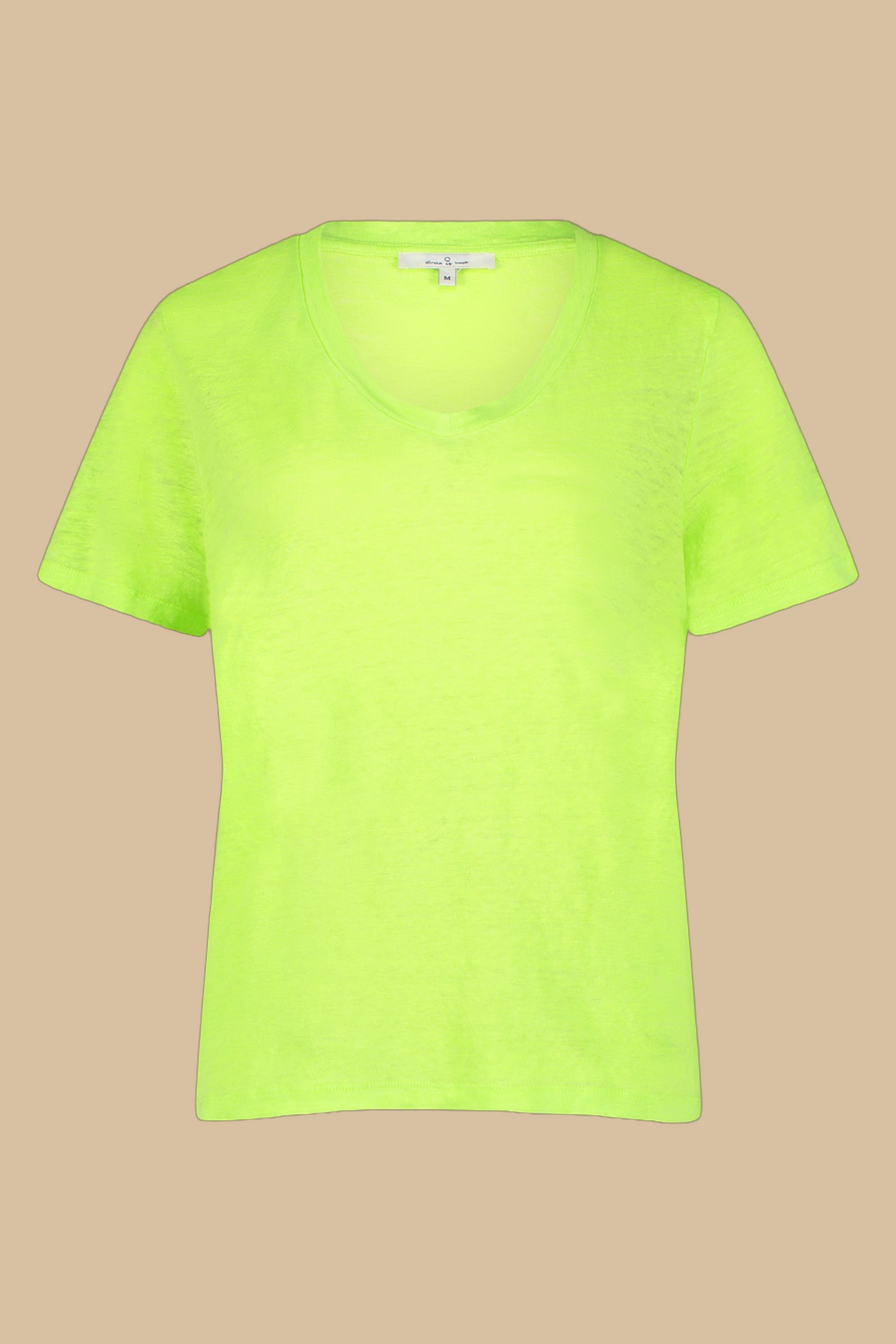 Circle of Trust Mila Tee Lemon Sorbet Maat: XS | Tops Outlet | Dames