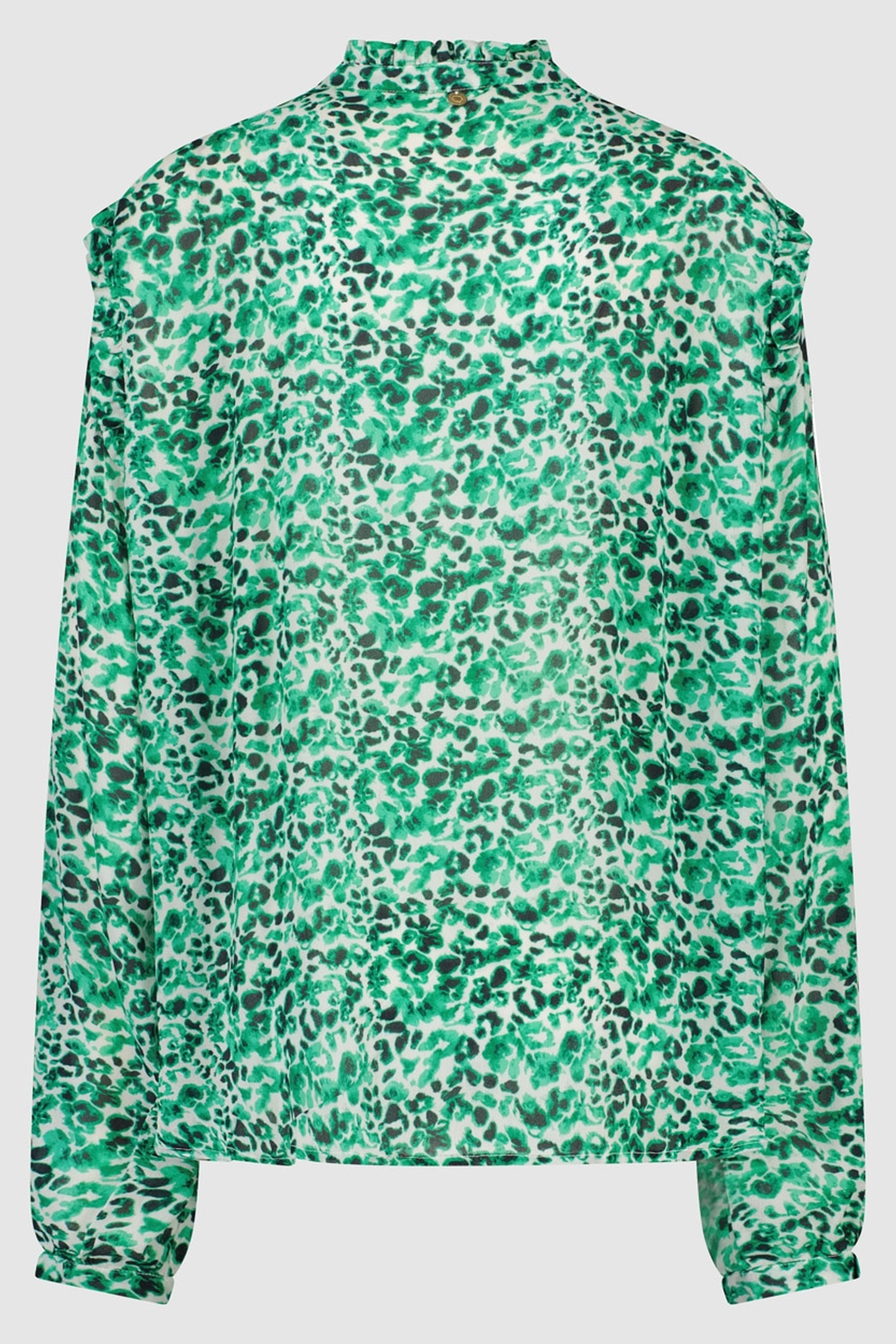 Circle of Trust Mallory Blouse Flowy Leo Maat: S | Longsleeves Outlet | Dames | Groen