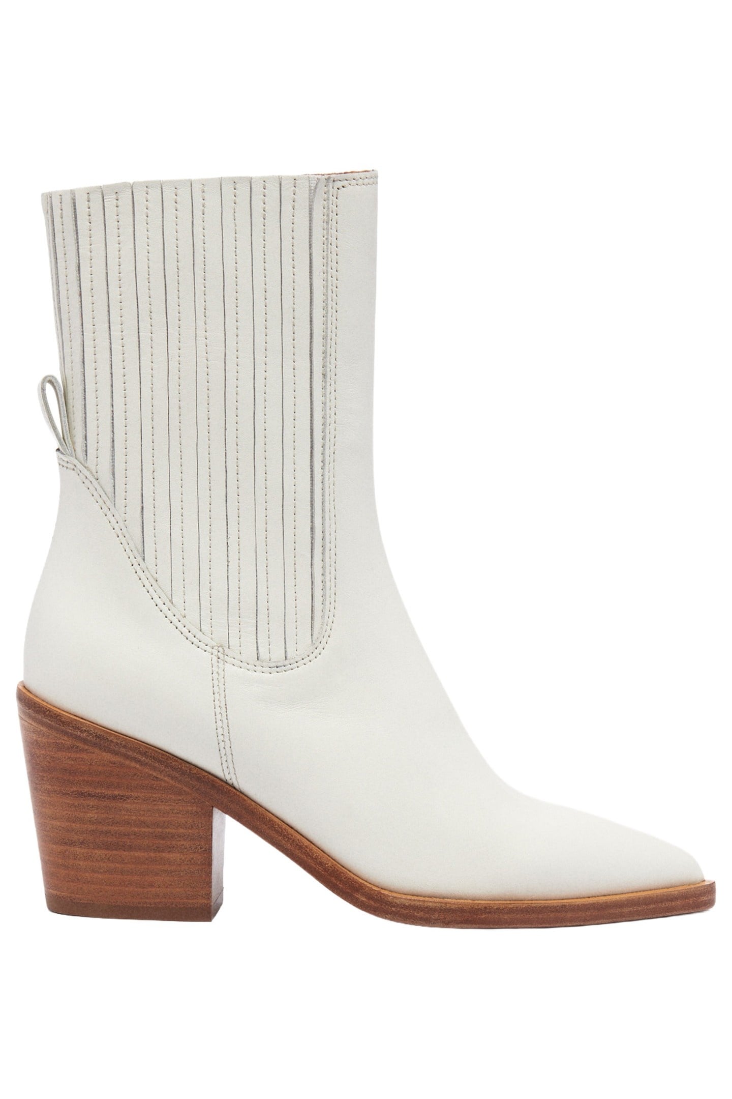 BA&SH Bottines Chervey Offwhite Maat: 38 | Laarzen Outlet | Dames | Wit