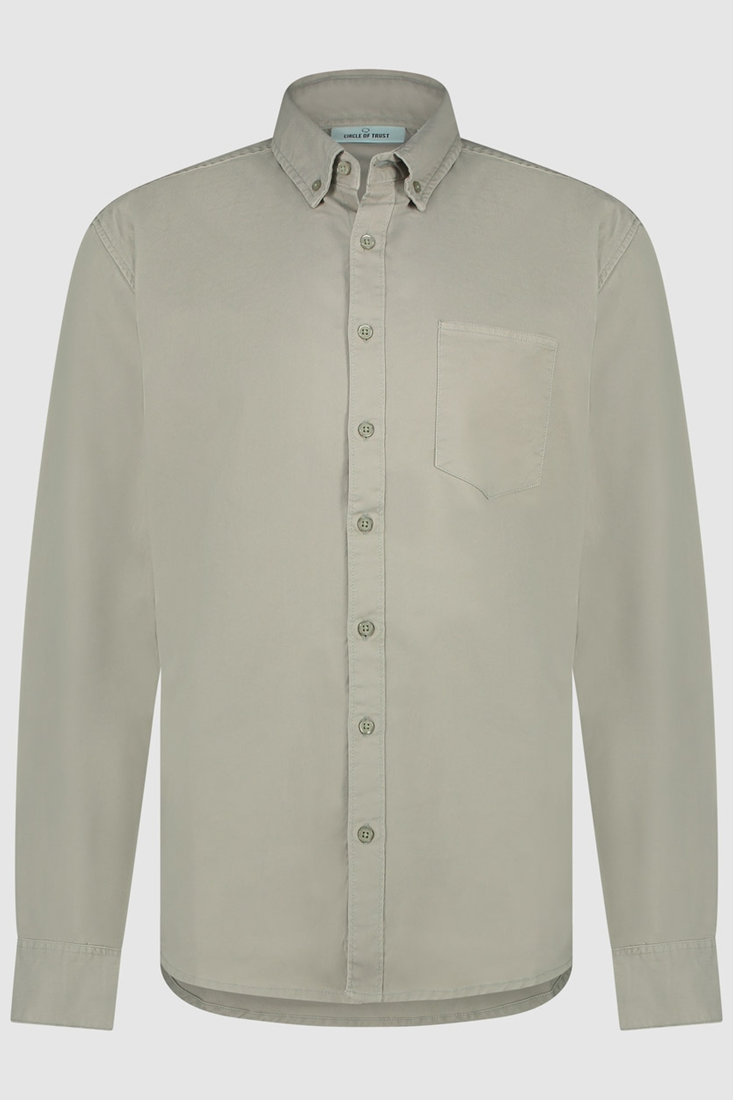 Circle of Trust Laurens Shirt Ls Latte Talla: S | Camisas Casuales Outlet | Hombre