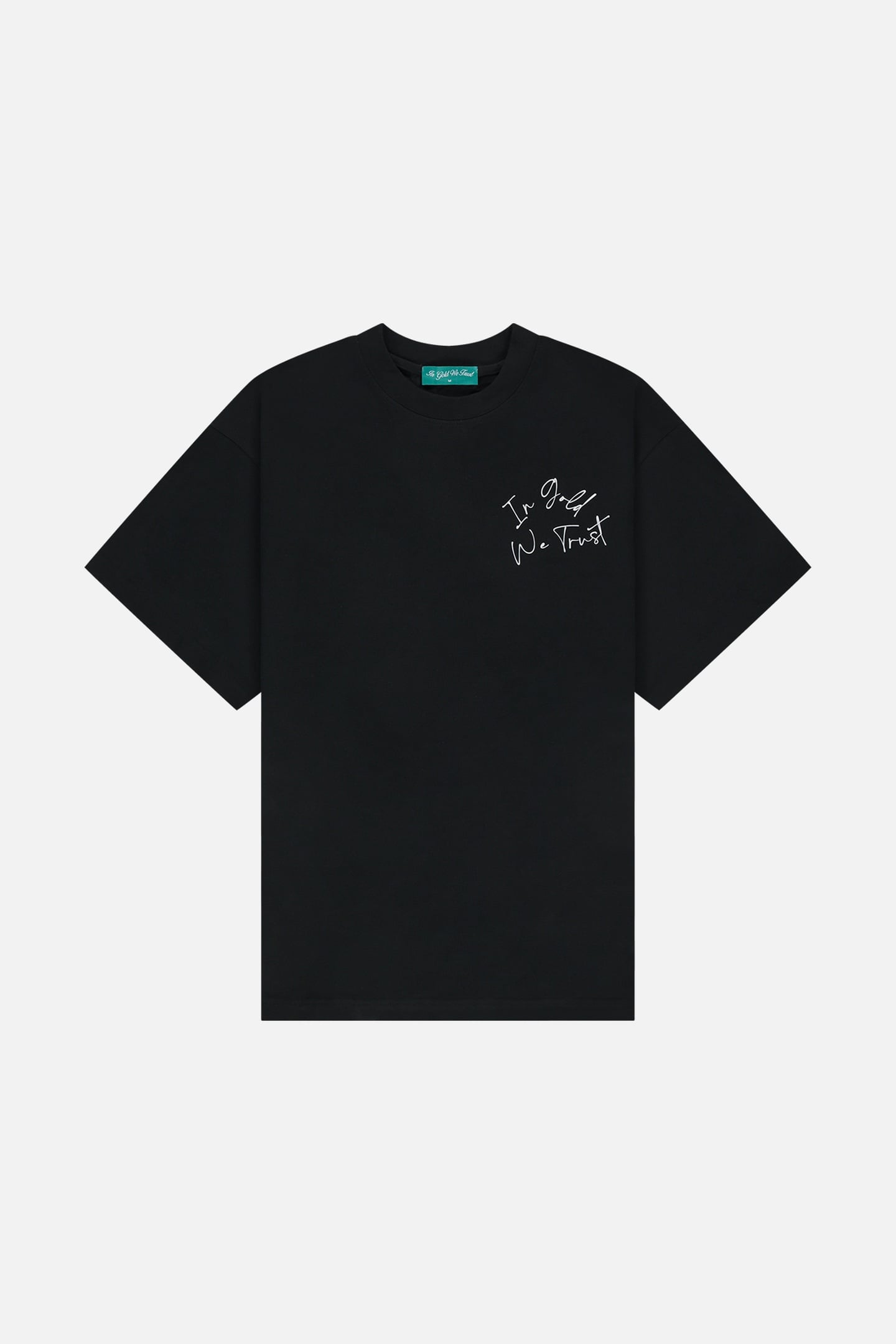 In Gold We Trust The Parrot Black Maat: S | Tops Outlet | Unisex | Zwart
