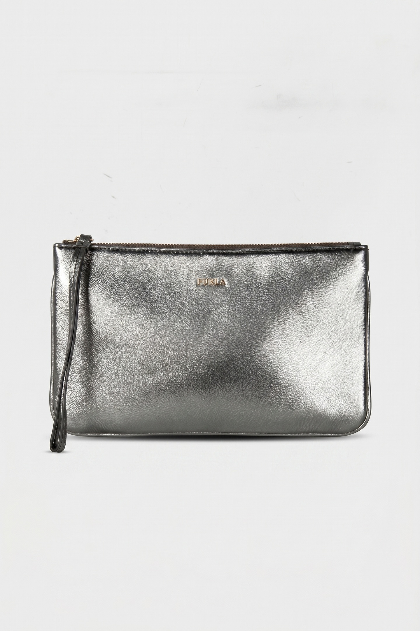 Furla Classic Xl Envelope Dark Grey Maat: OS | Clutches Outlet | Dames | Zilver