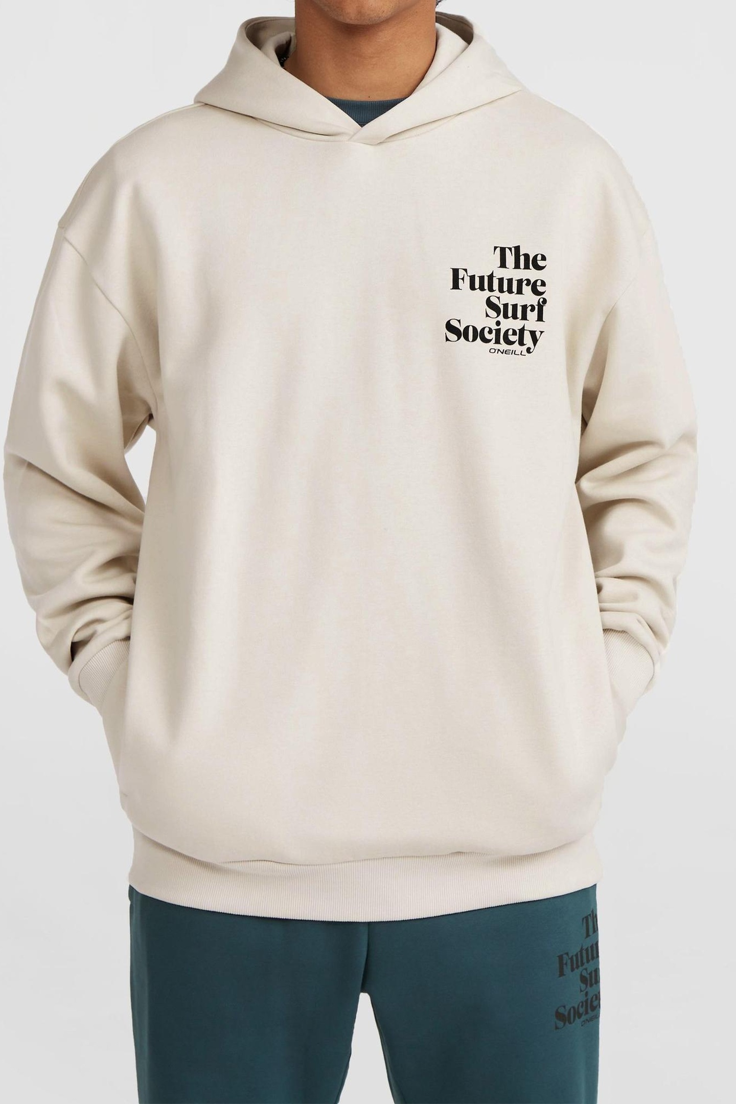 O'Neill The Future Surf Society Hoodie Atmosphere Maat: XL | Hoodies Outlet | Heren | Beige