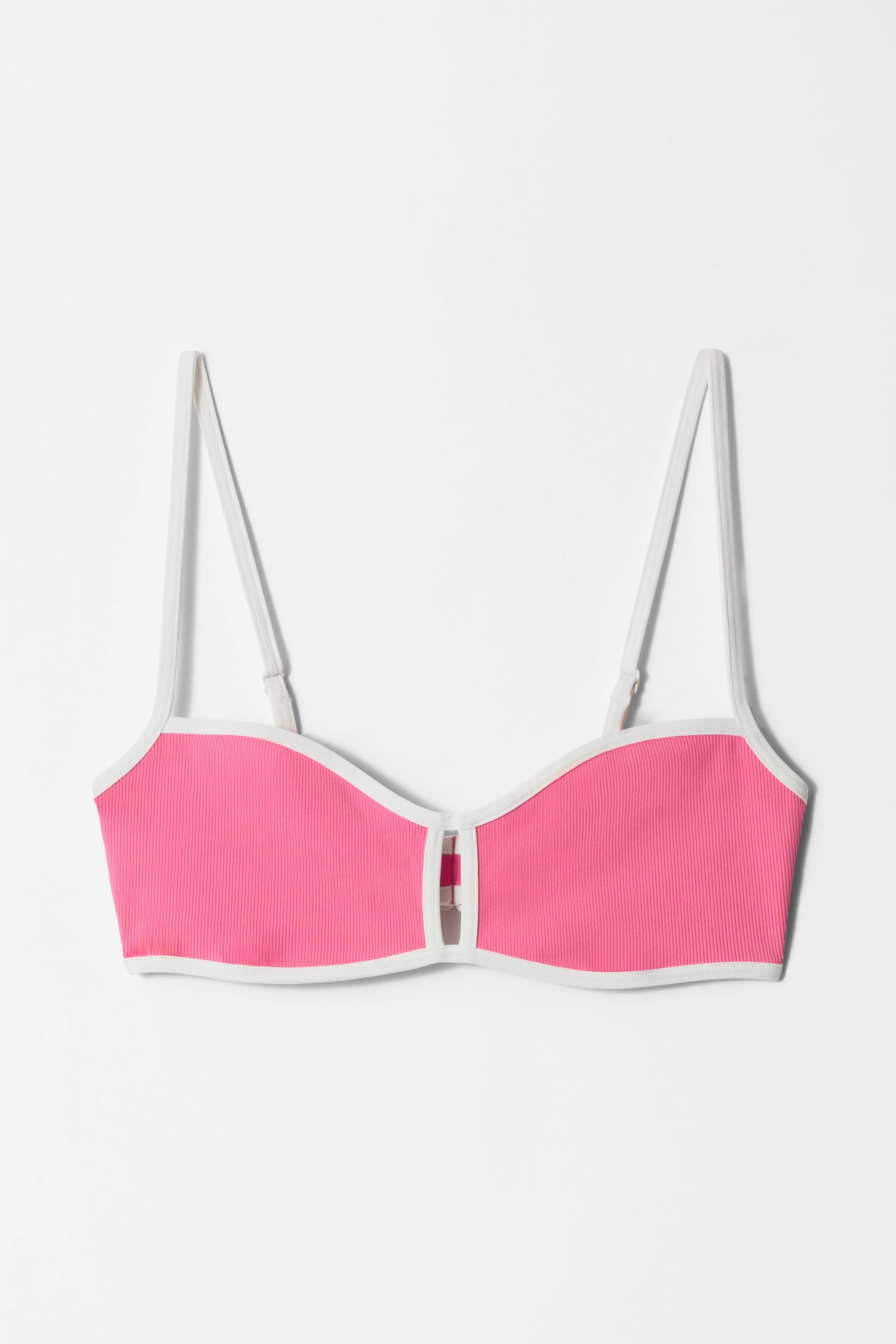 & Other Stories Kaya Bandeau Pink Maat: 38 | Bikini's Outlet | Dames | Roze