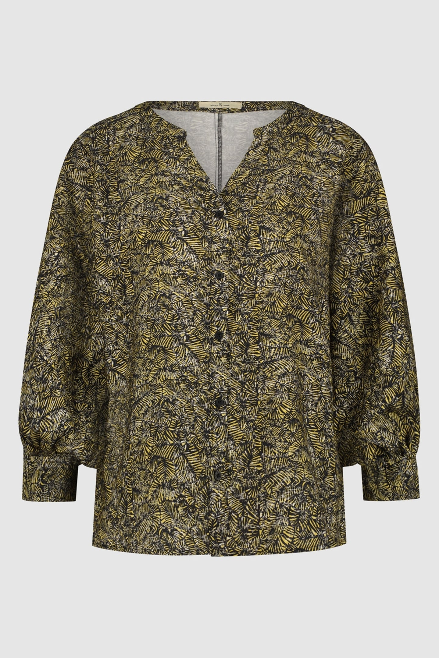 Circle of Trust Libby Blouse Funky Zoo Maat: S | Longsleeves Outlet | Dames | Zwart