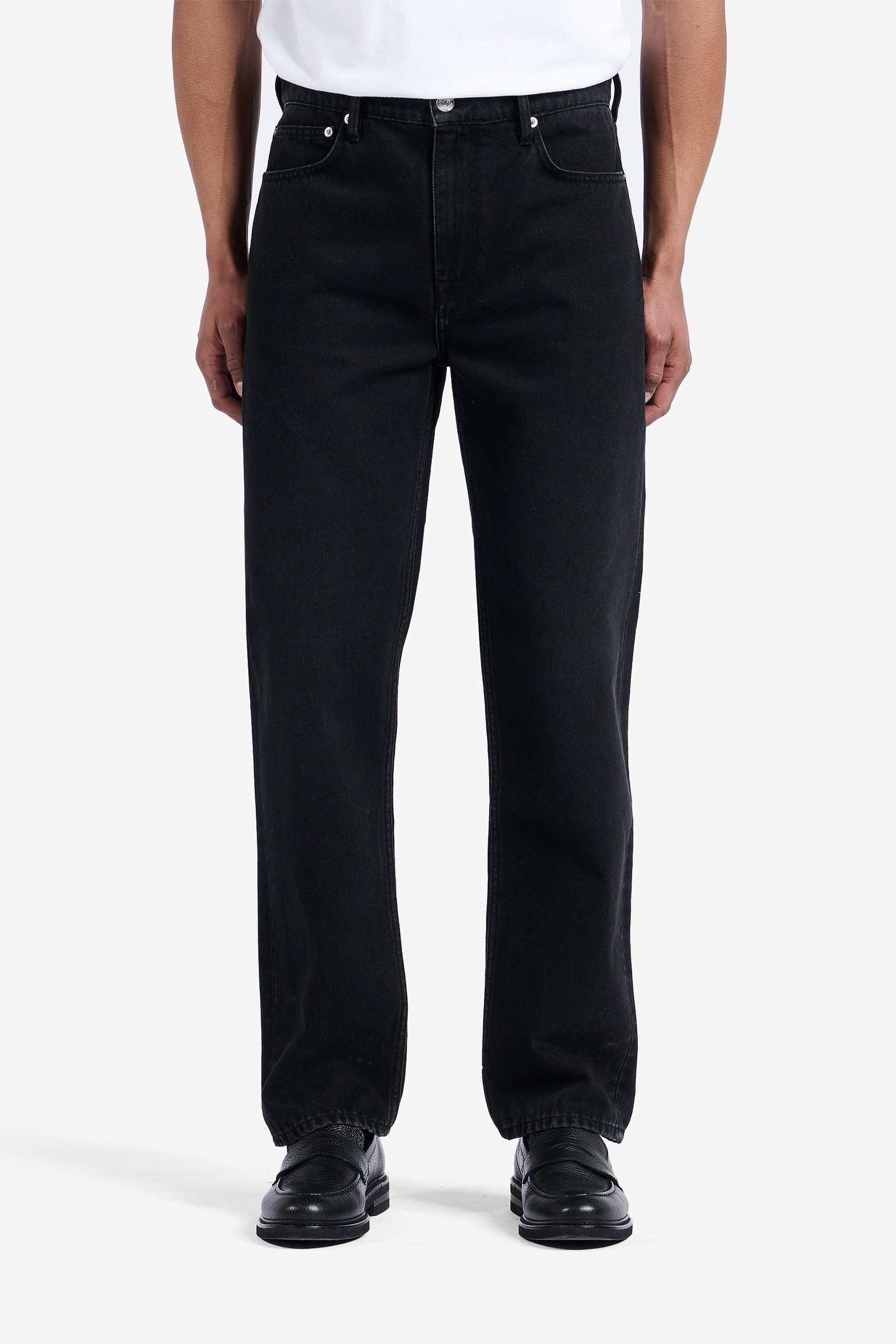 No Label Carlin Denim Cotton Black Maat: W29L32 | Straight Jeans Outlet | Heren | Zwart