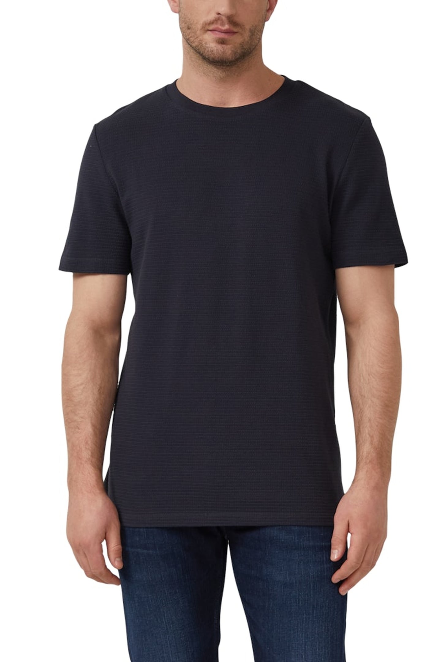 s.Oliver  T-shirts Marine Maat: L | Basic T-Shirts Outlet | Heren | Zwart