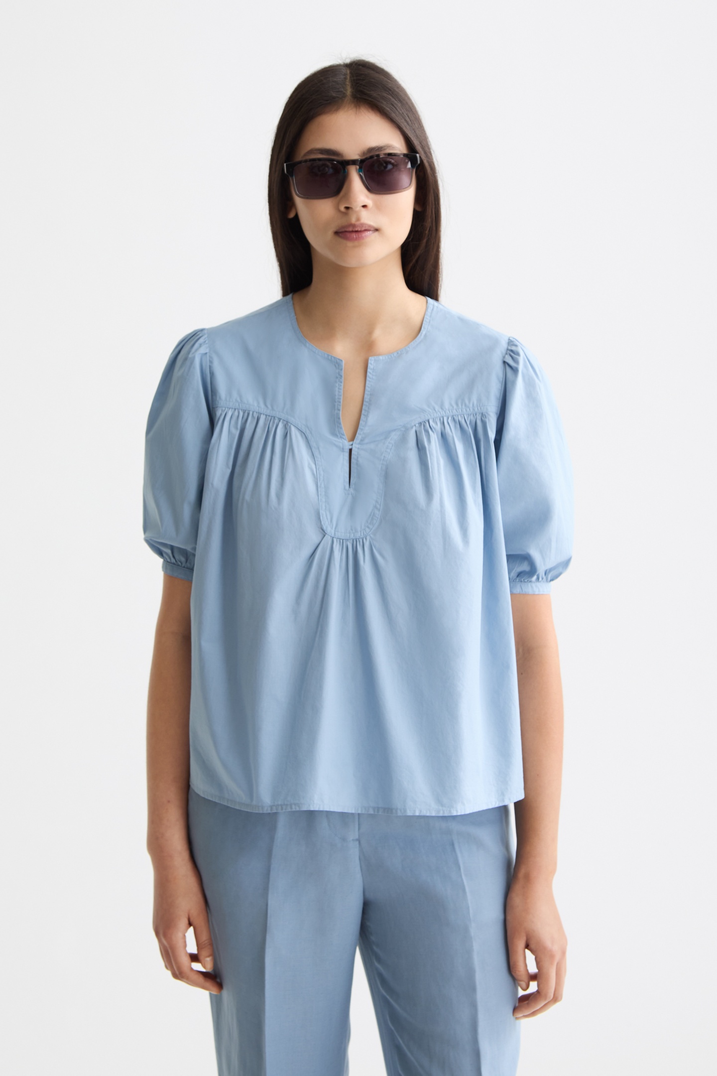 Scotch & Soda Relaxed Top Faded Denim Taglia: 34 | Magliette intime Outlet | Donna | Blu