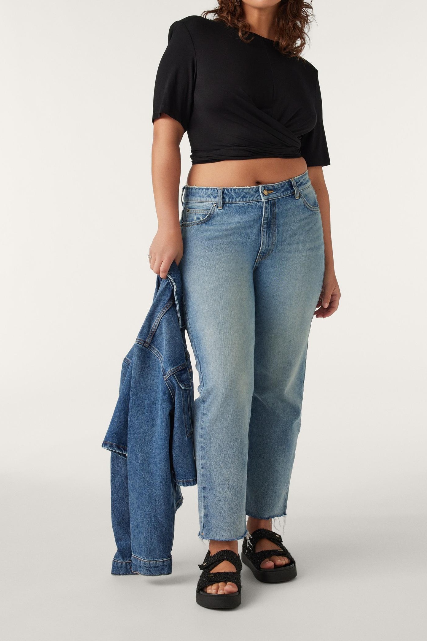 BA&SH Tshirt Yay Noir Maat: S | Tops Outlet | Dames | Zwart