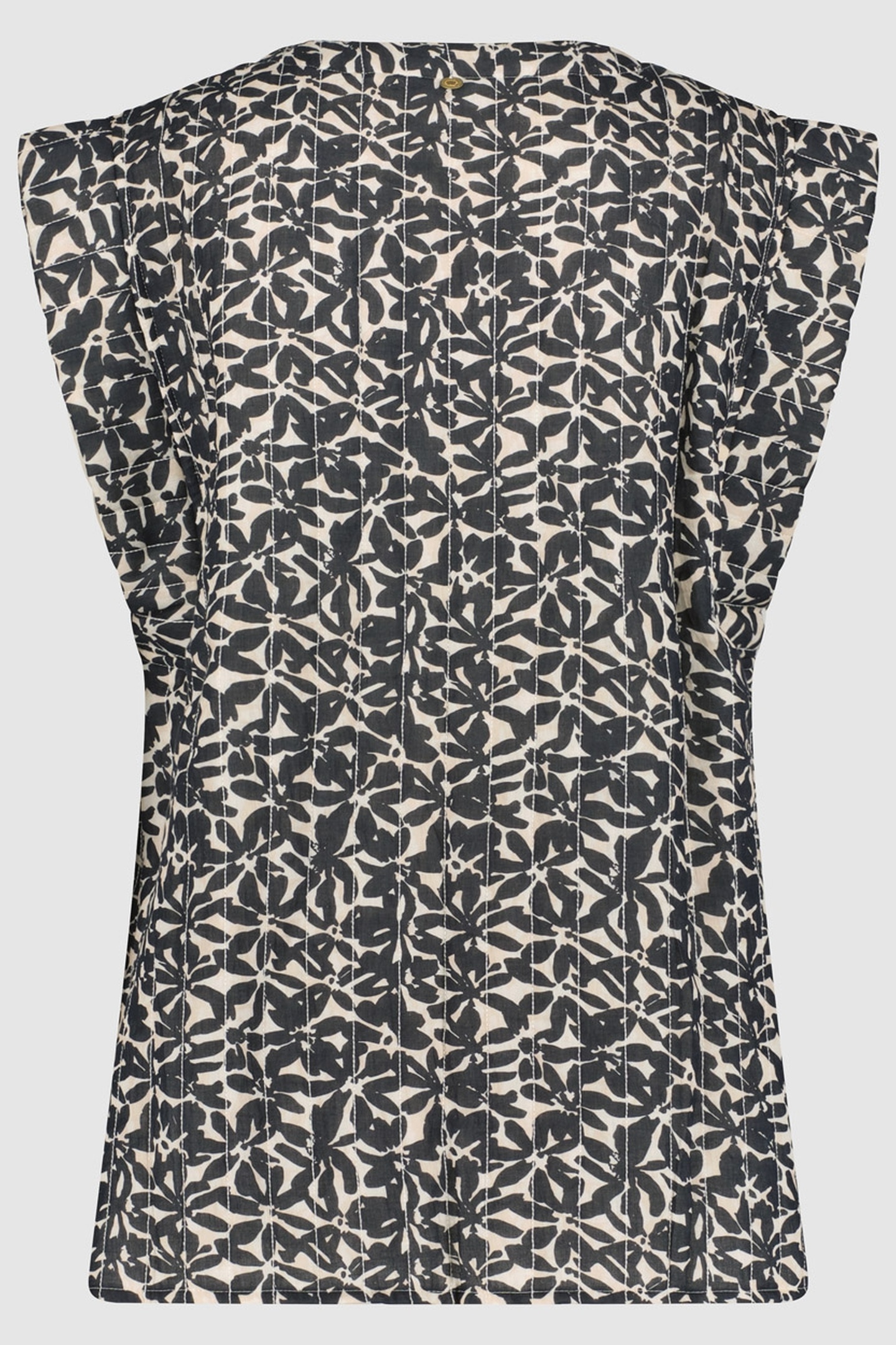 Circle of Trust Annabel Gilet Floral Fusion Maat: XS | Gilets Outlet | Dames | Zwart
