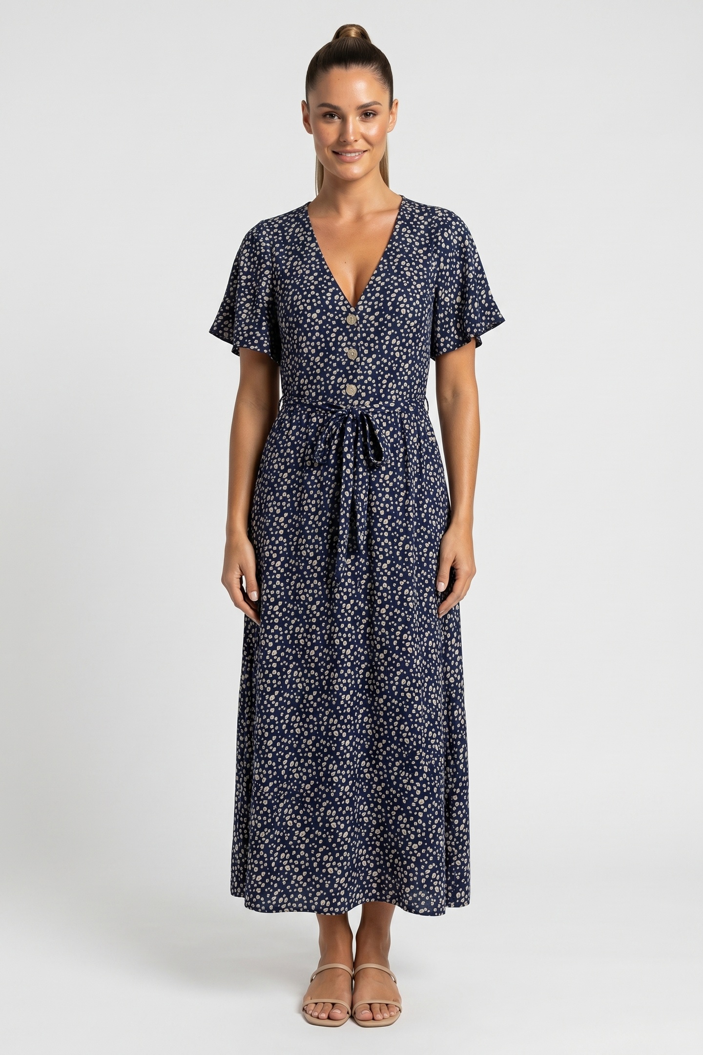 & Other Stories New Mint Dress Blue Maat: 34 | Maxi Jurken Outlet | Dames | Blauw