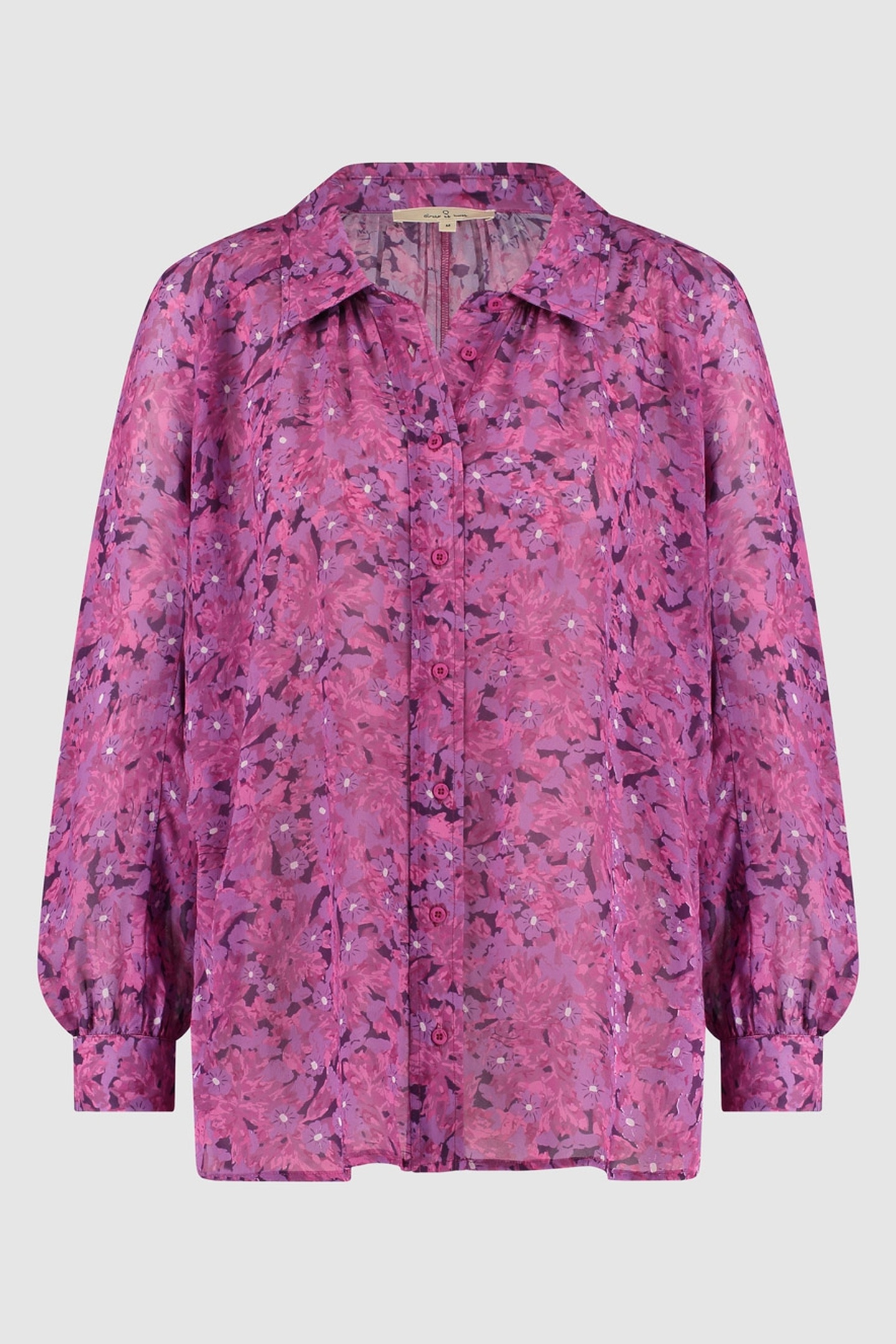 Circle of Trust Suzy Blouse Secret Garden Maat: XS | Blouses Outlet | Dames | Roze