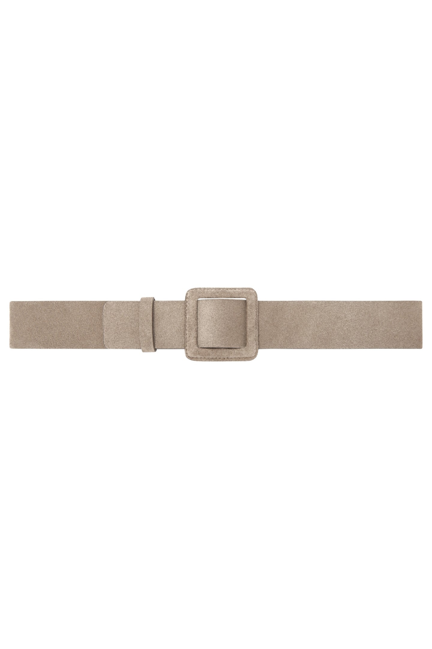 BA&SH Ceinture Betty Taupe Maat: 75 | Riemen Outlet | Dames | Beige