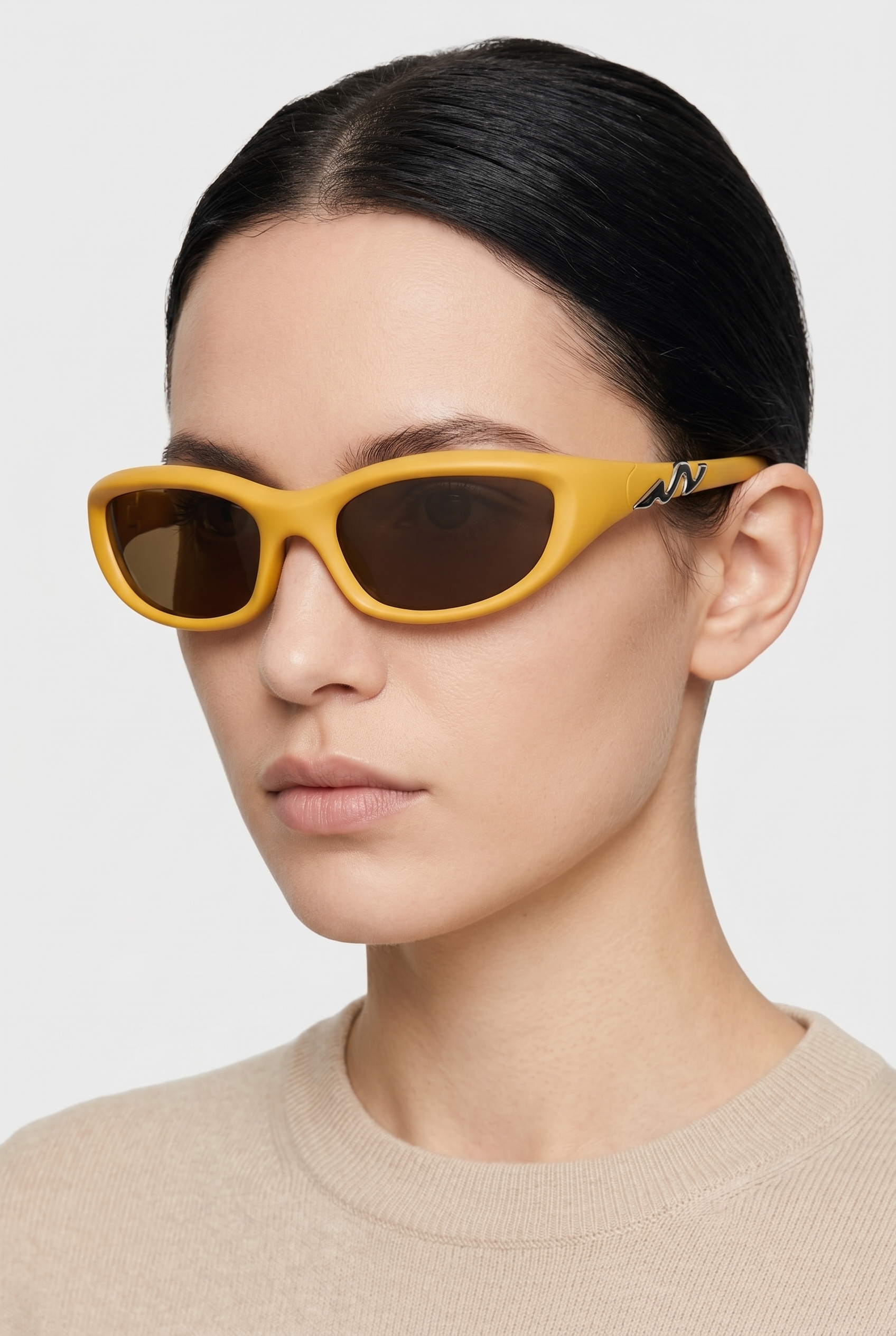 CHIMI Unisex Pogba - Yellow/silver Maat: OS | Zonnebrillen Outlet | Unisex | Geel