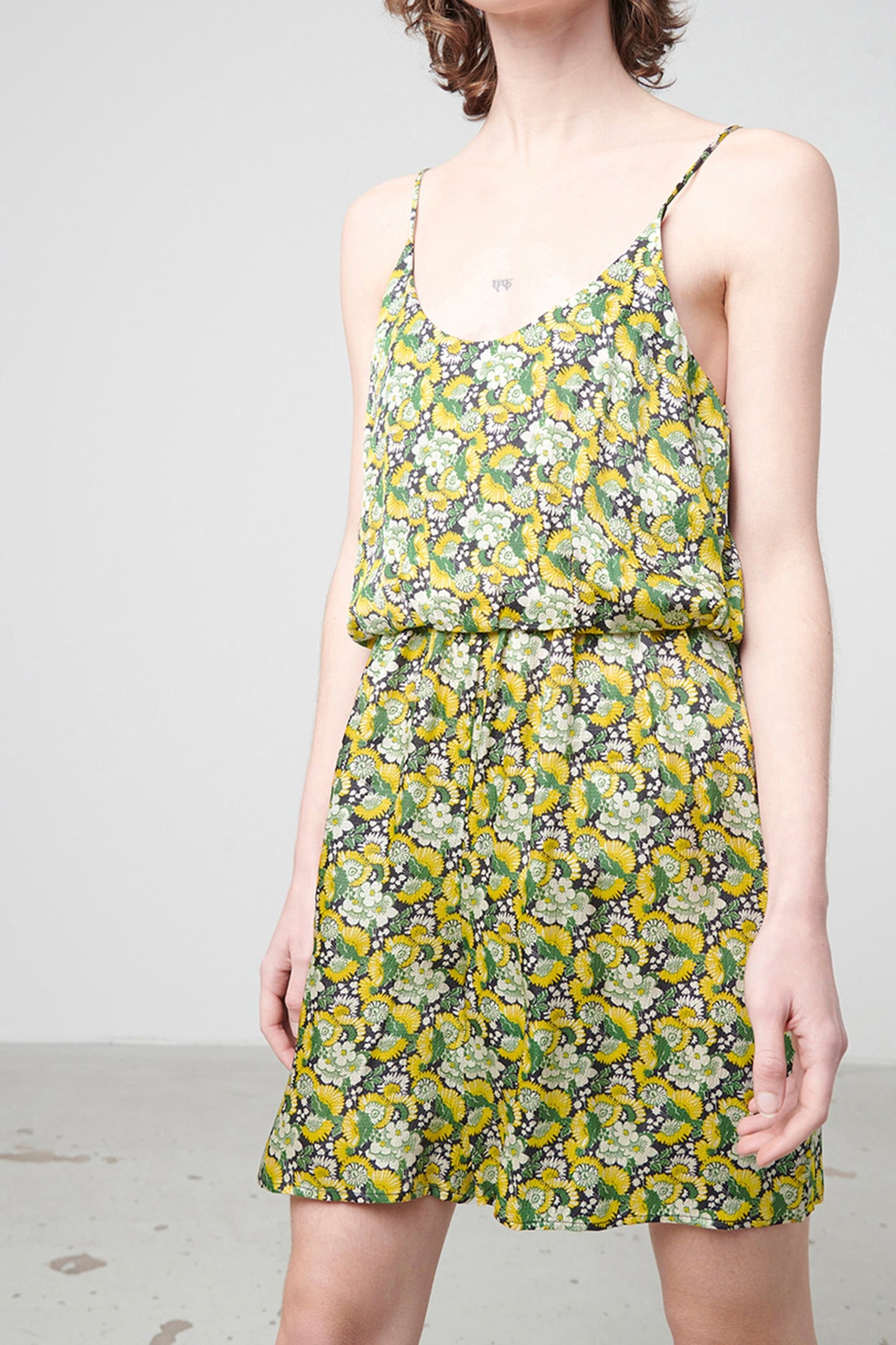 American Vintage Gintown Jumpsuit Marceau Maat: M | Jumpsuits Outlet | Dames | Geel