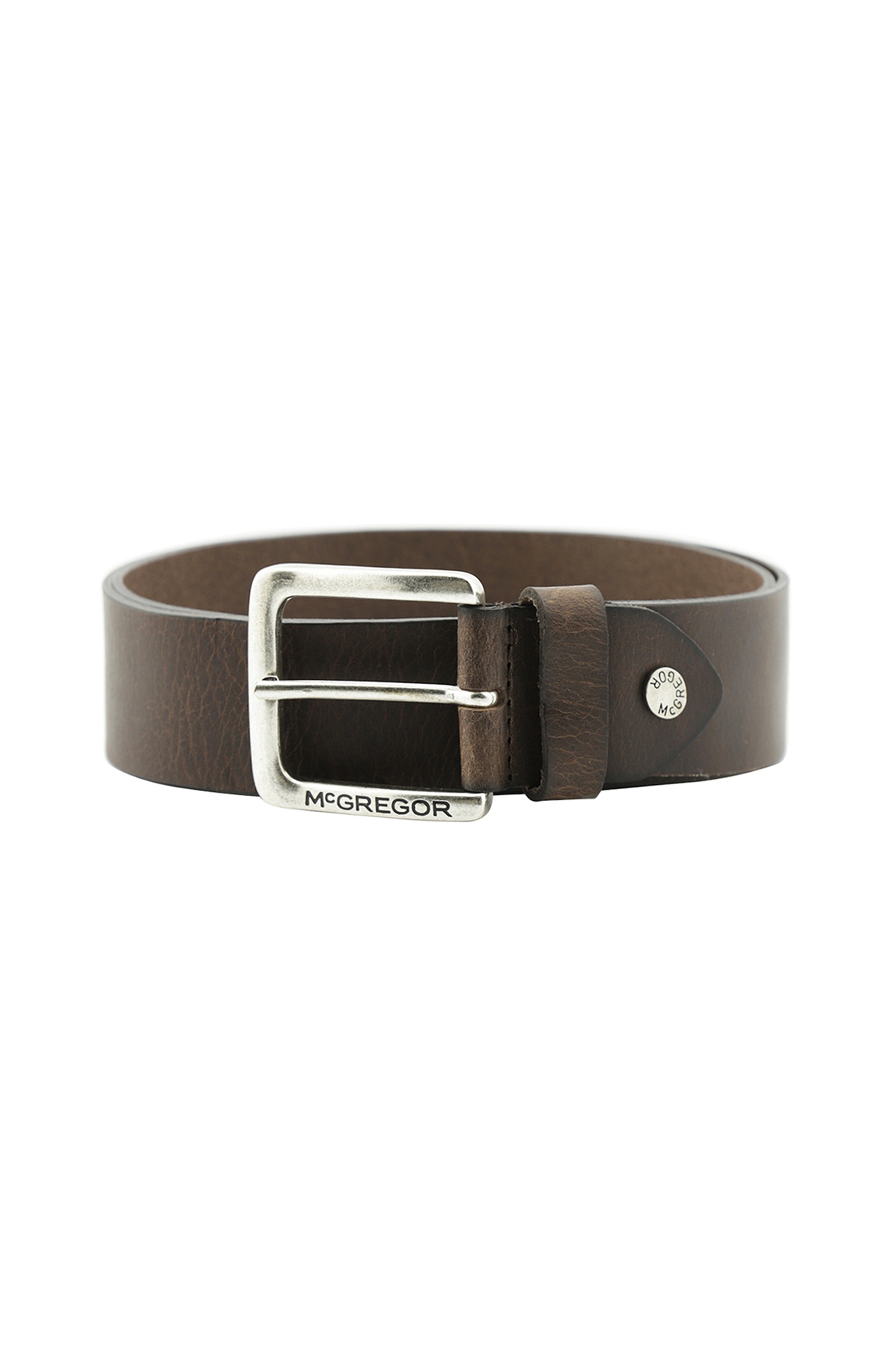 McGregor Leather Belt Dark Brown Maat: 95 | Riemen Outlet | Heren | Bruin