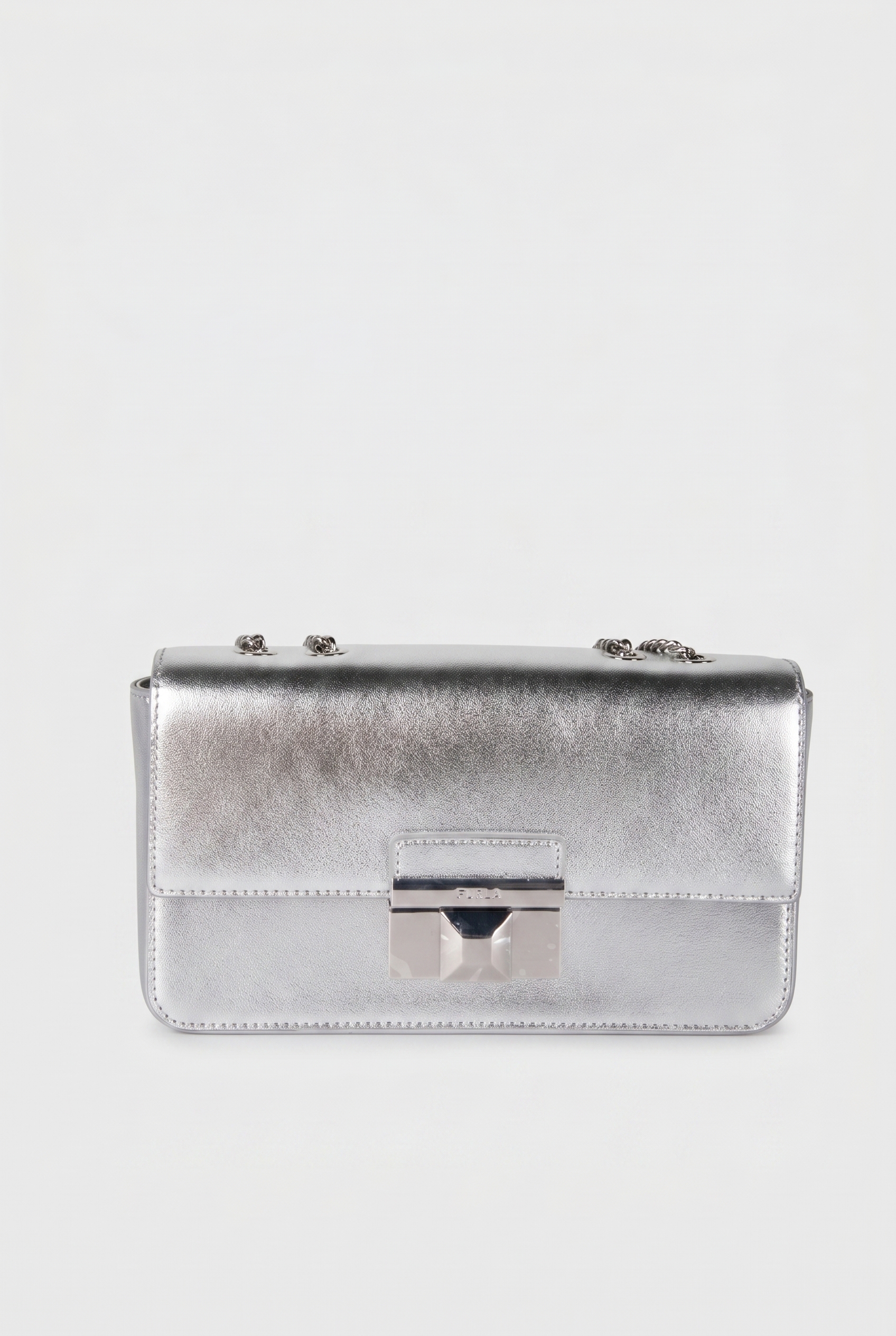 Furla Venere Small Crossbody Color Silver Maat: OS | Handtassen Outlet | Dames | Zilver