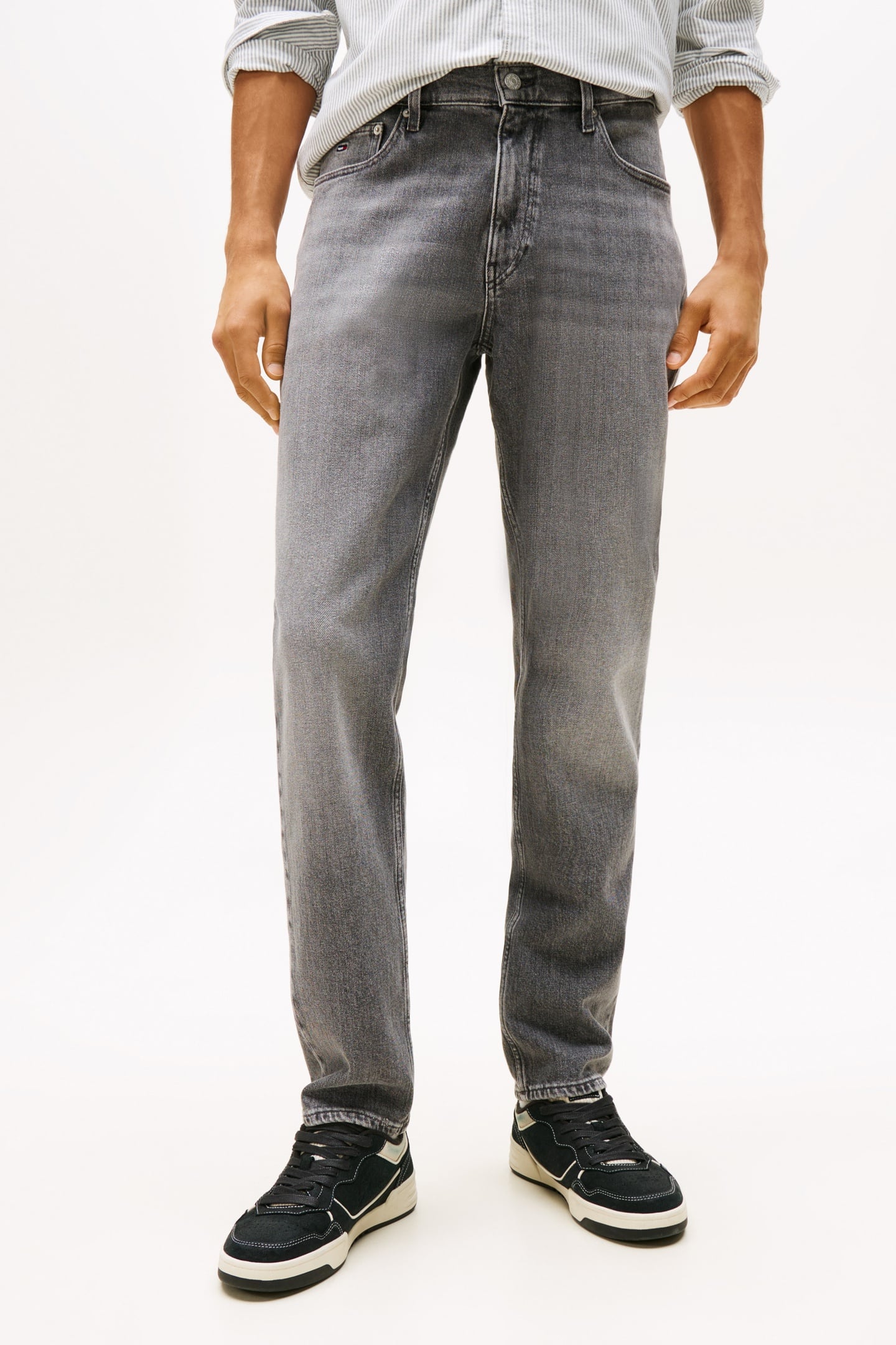 Tommy Hilfiger Ryan Slim Straight Jeans Denim Grey Maat: W32L34 | Slim Jeans Outlet | Heren | Grijs