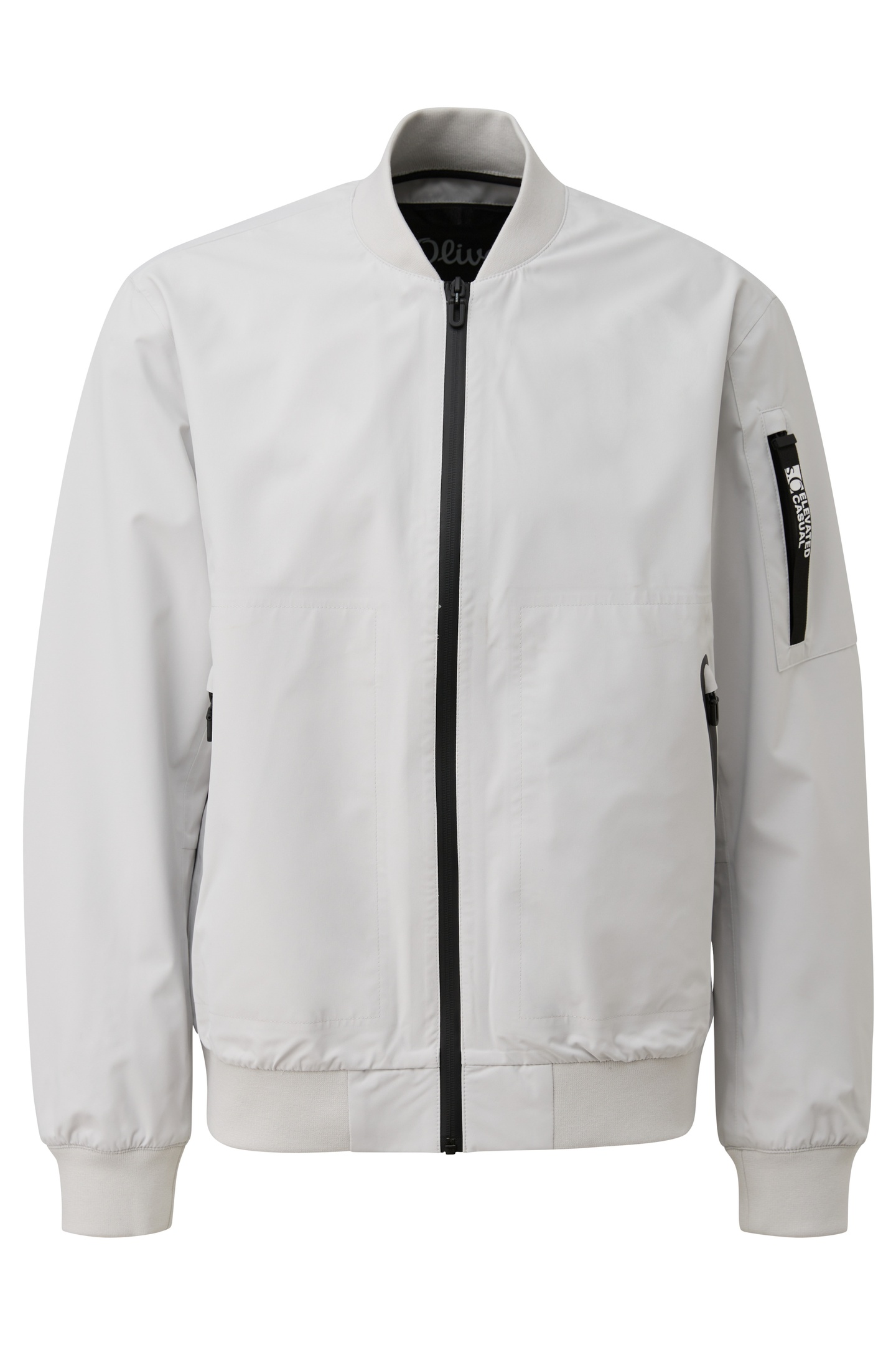 s.Oliver  Jackets Outdoor Offwhite Maat: S | Bomberjacks Outlet | Heren | Wit