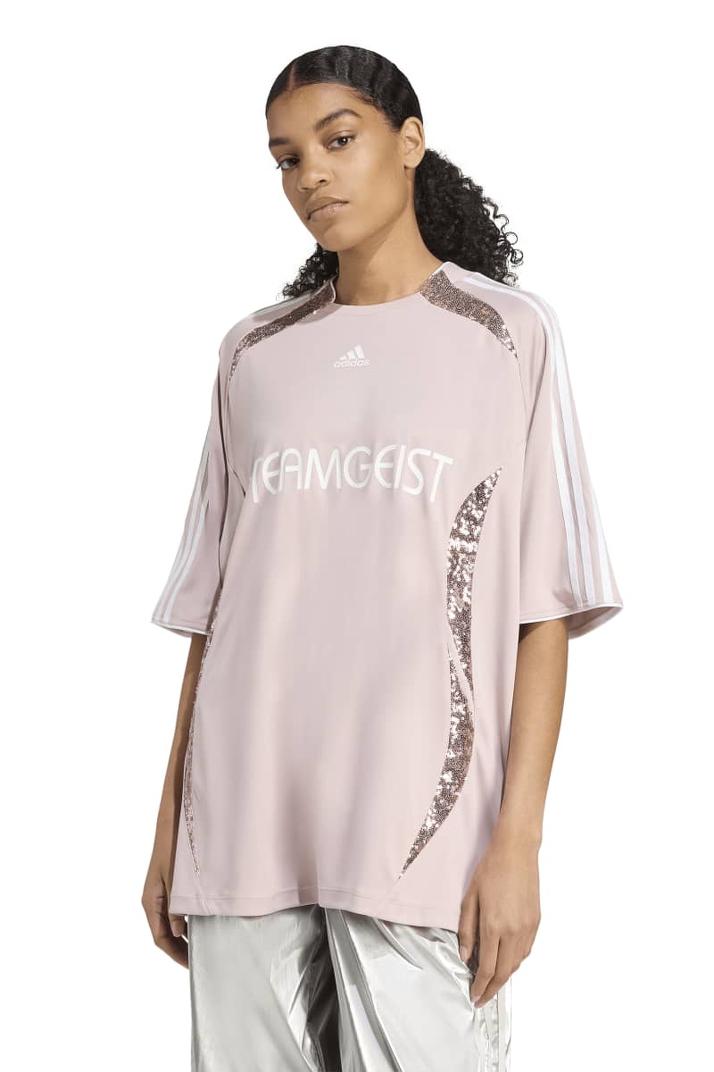 Adidas Originals Adilenium Season 4 Teamgeist Ovzd Jersey New Rose Maat: M | Tops Outlet | Dames | Roze