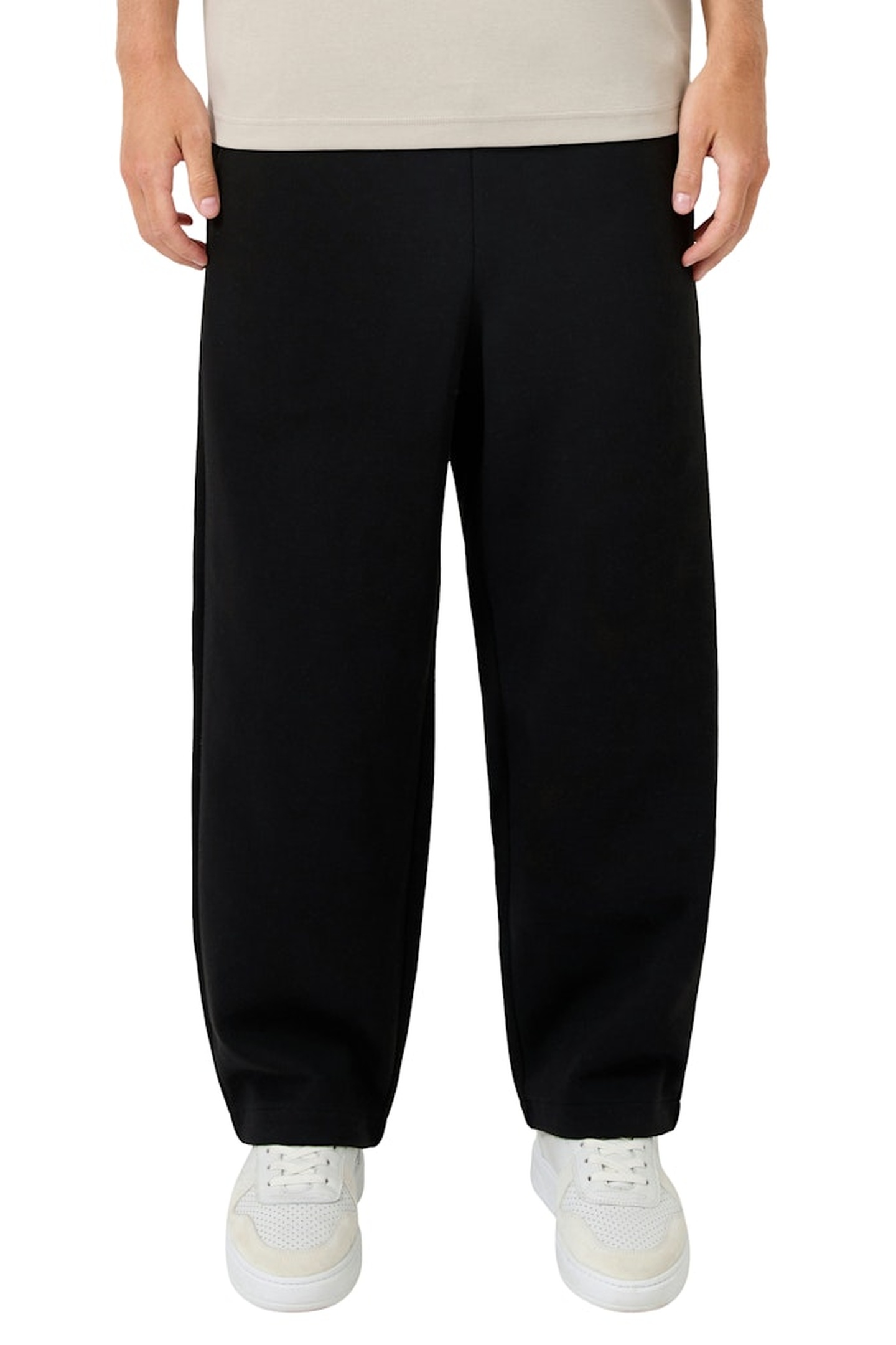 s.Oliver -qs Pants Black Maat: S | Joggingbroeken Outlet | Heren | Zwart