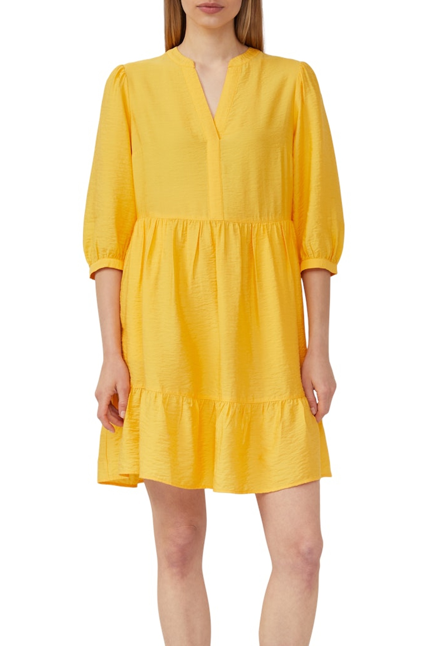 s.Oliver  Dresses Yellow Maat: 36 | Blousejurken Outlet | Dames | Geel