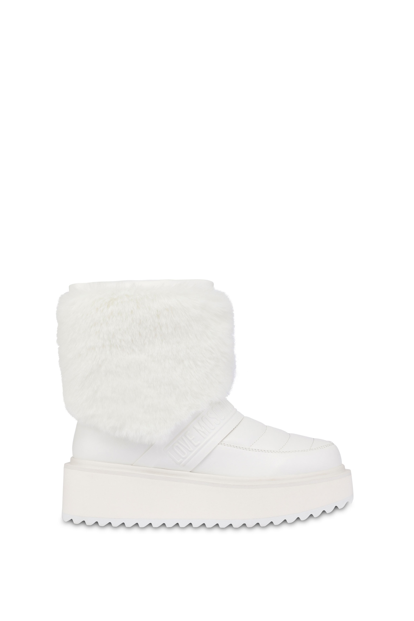 Moschino Platform Power Snow Boots White Maat: 38 | Laarzen Outlet | Dames | Wit