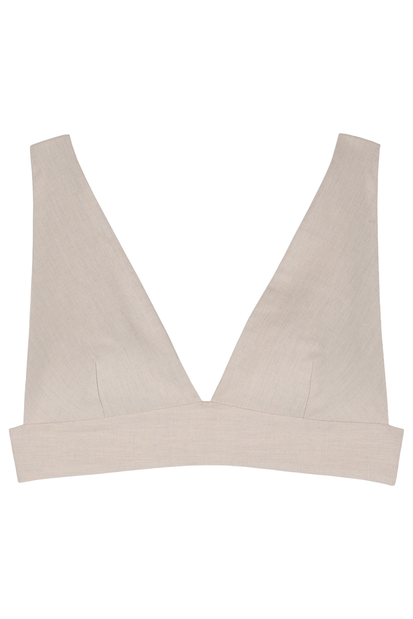 BA&SH Top Jaida Beige Maat: S | Mouwloze Tops Outlet | Dames | Beige