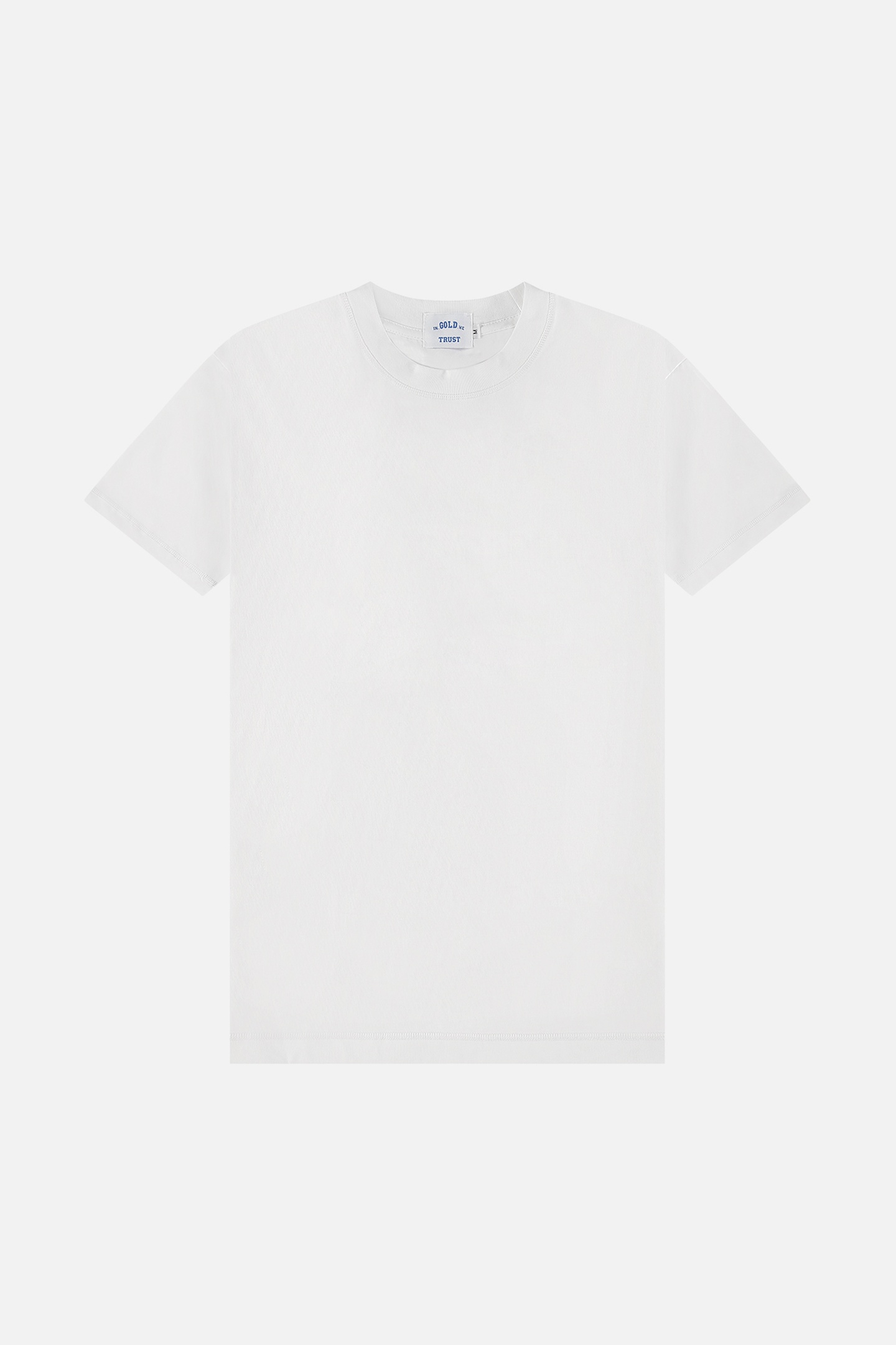In Gold We Trust The Time Tee White Maat: XS | Tops Outlet | Unisex | Wit