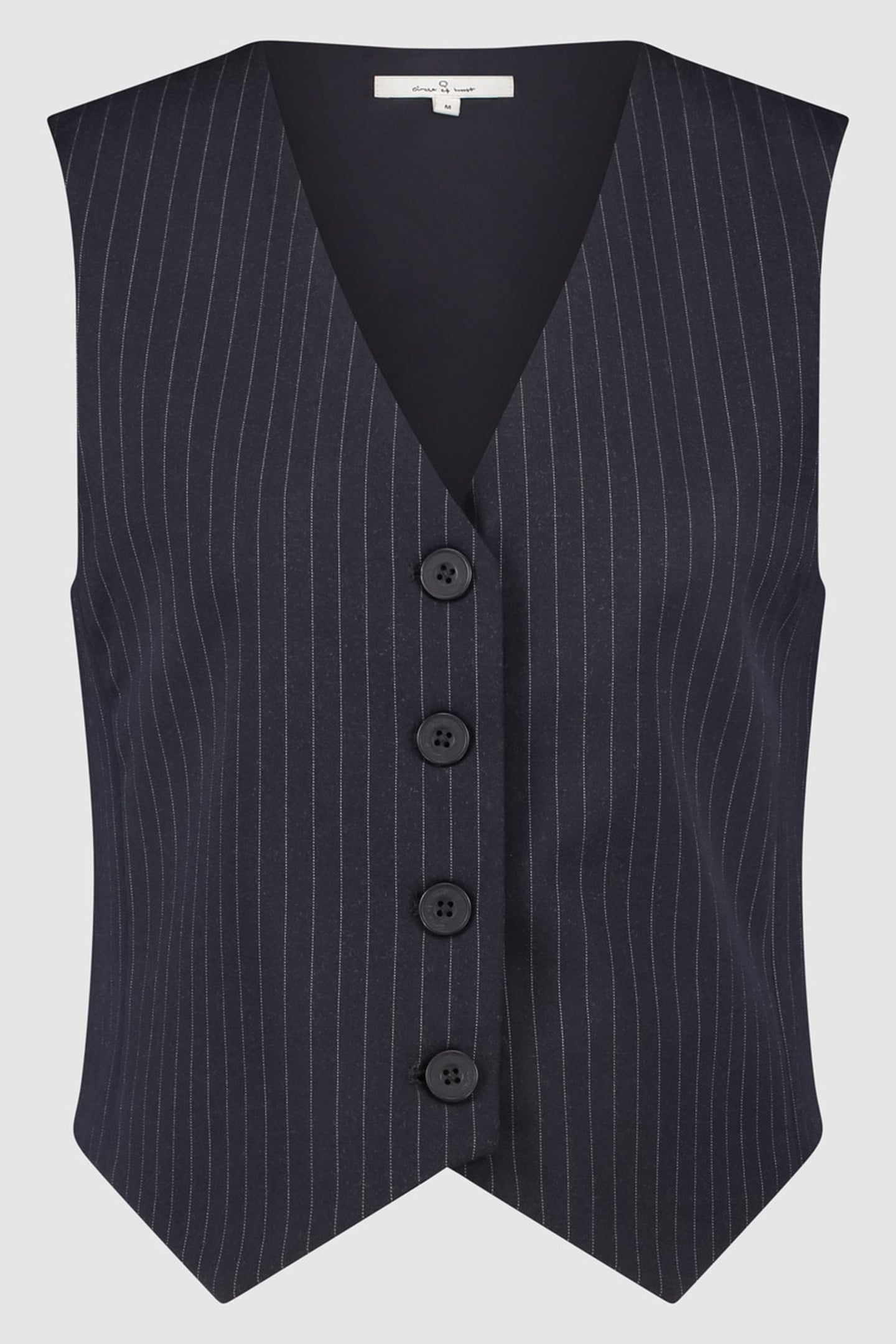 Circle of Trust Jazz Gilet Dark Blue Stripe Maat: 16Y | Jassen Outlet | kids | Blauw