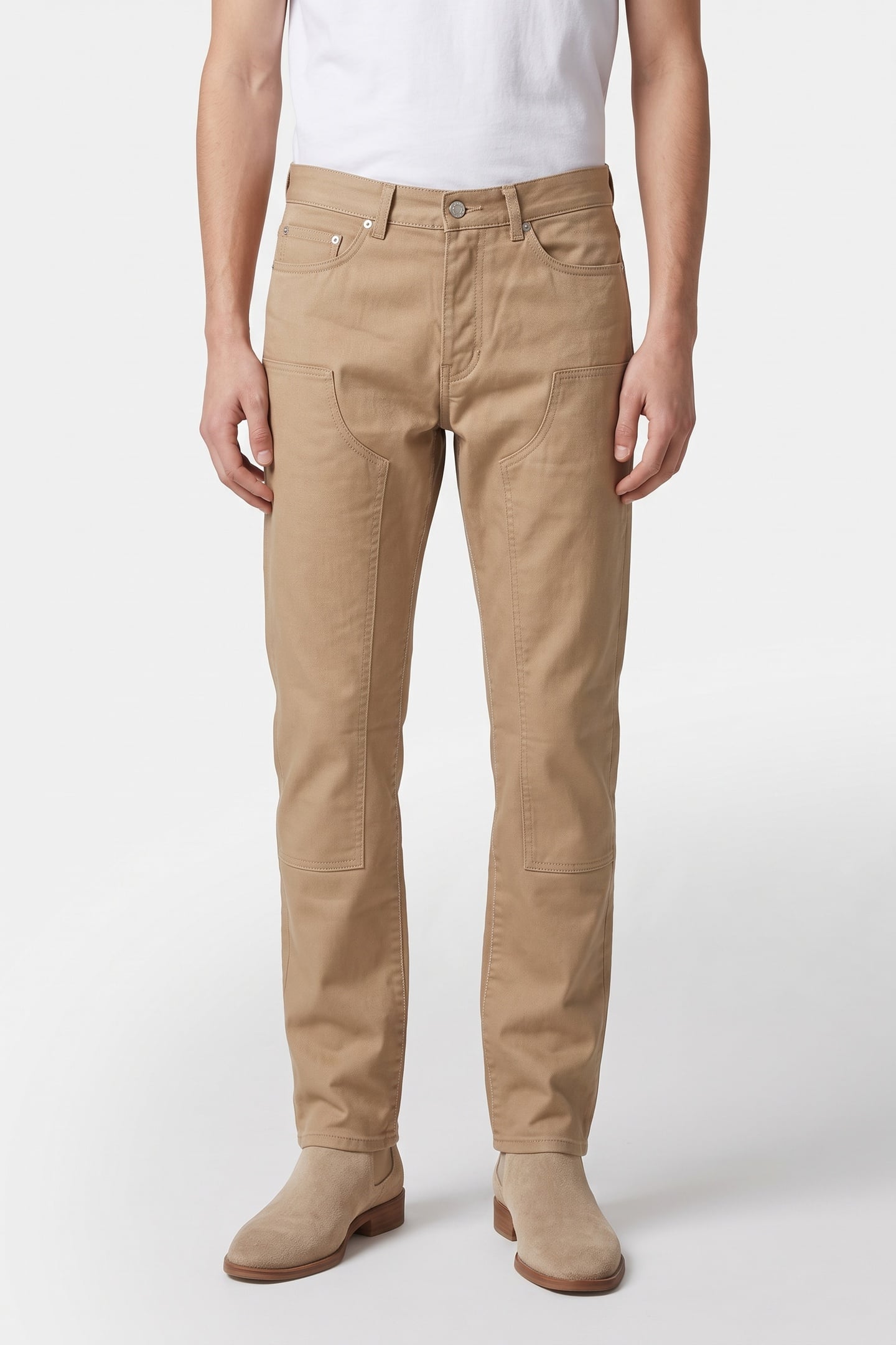 IRO Paris Gaye Trouser Camel Maat: W29 | Chino's Outlet | Heren | Beige