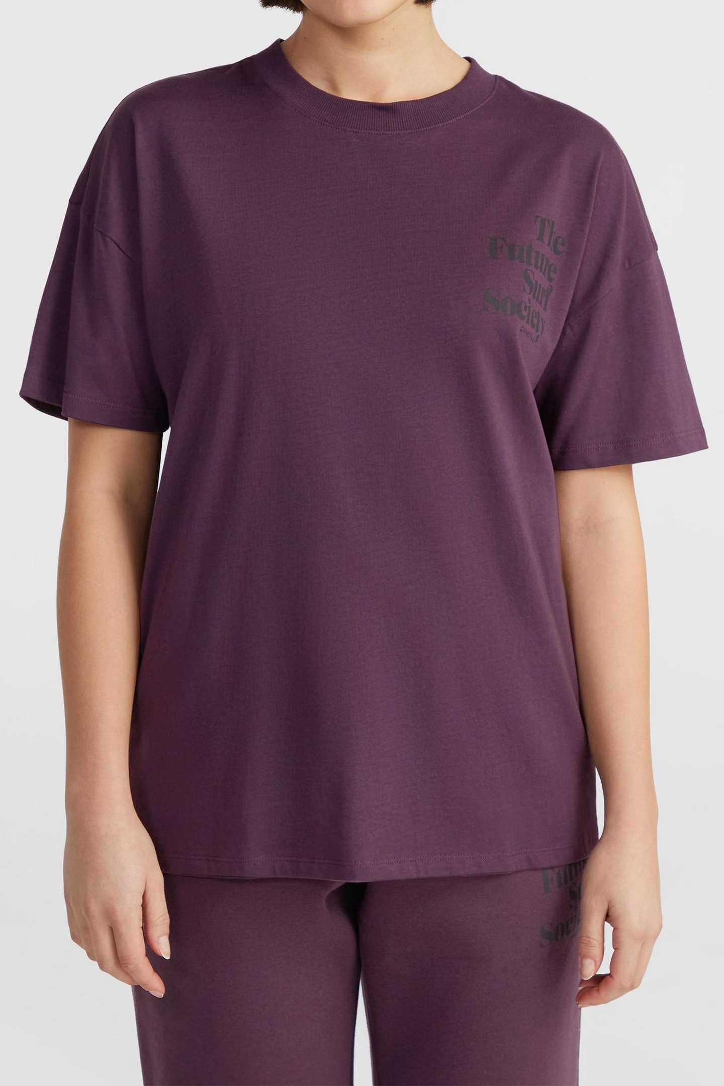 O'Neill The Future Surf Society T-shirt Aubergine Talla: XS | Camisetas de Seda Outlet | Mujer