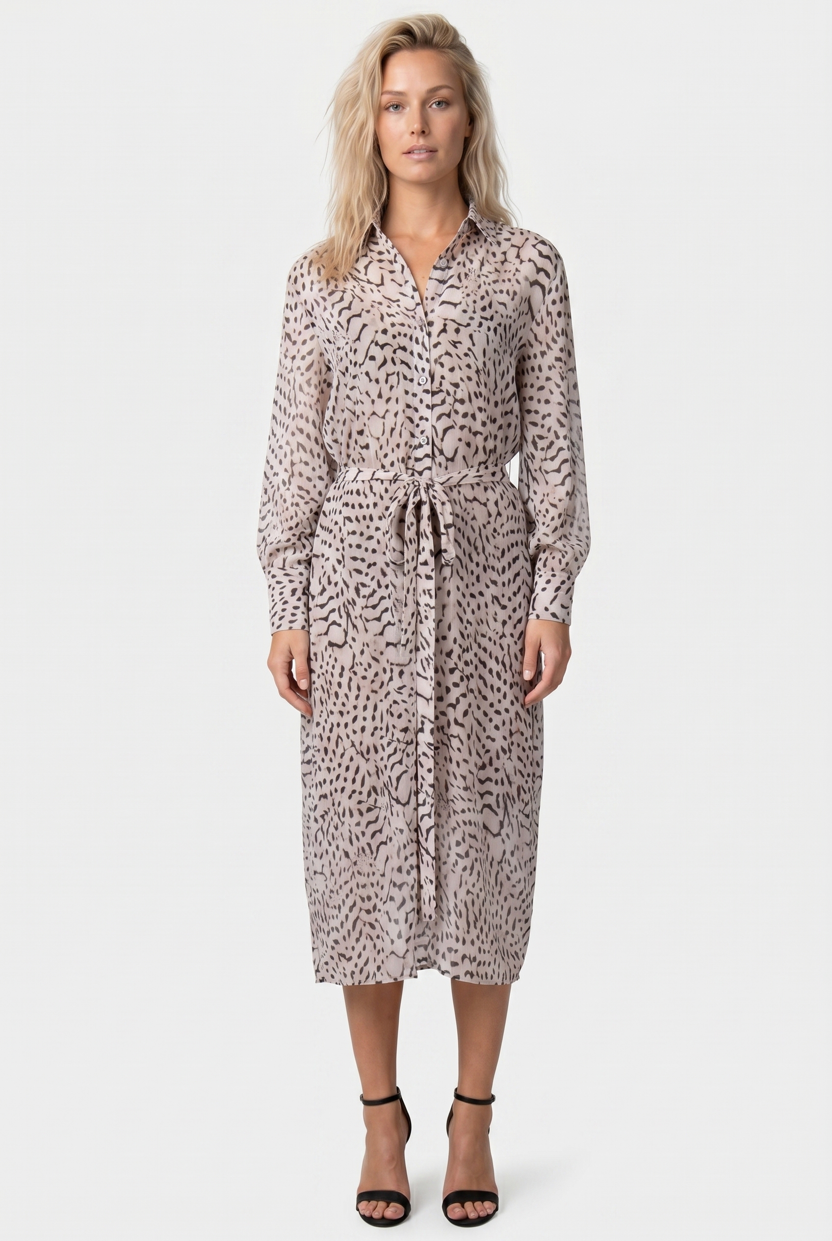 Paul Smith Womens Dress Transparent Maat: 38 | Blousejurken Outlet | Dames | Beige