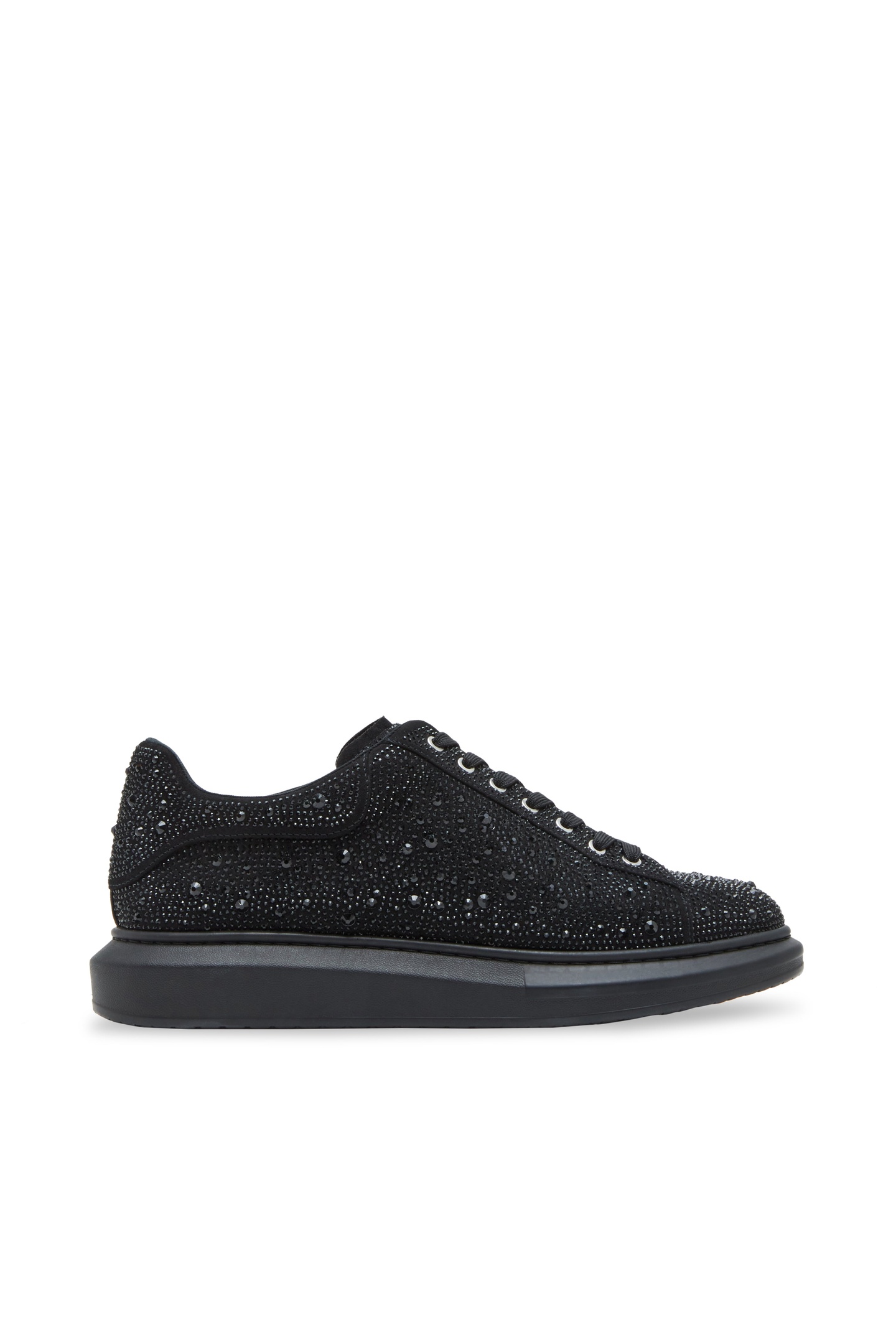 Steve Madden Icebox Sneakers Black/silver Maat: 44 | Sneakers Outlet | Heren | Zwart