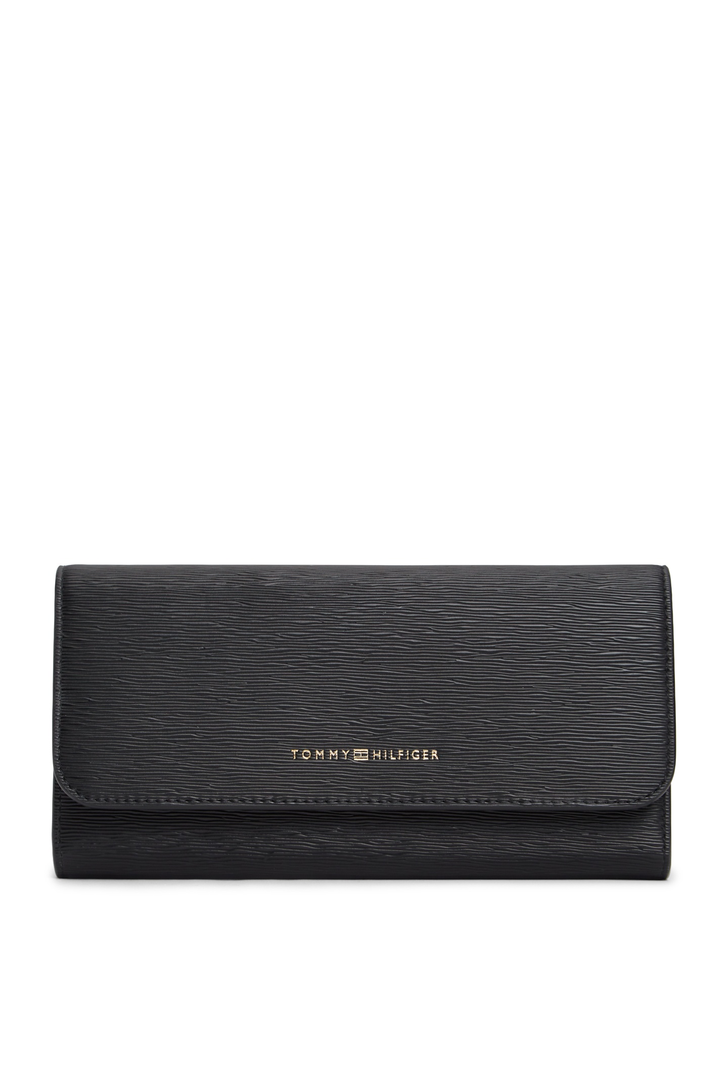 Tommy Hilfiger Modern Flap Wallet Black Maat: OS | Tassen Outlet | Dames | Zwart