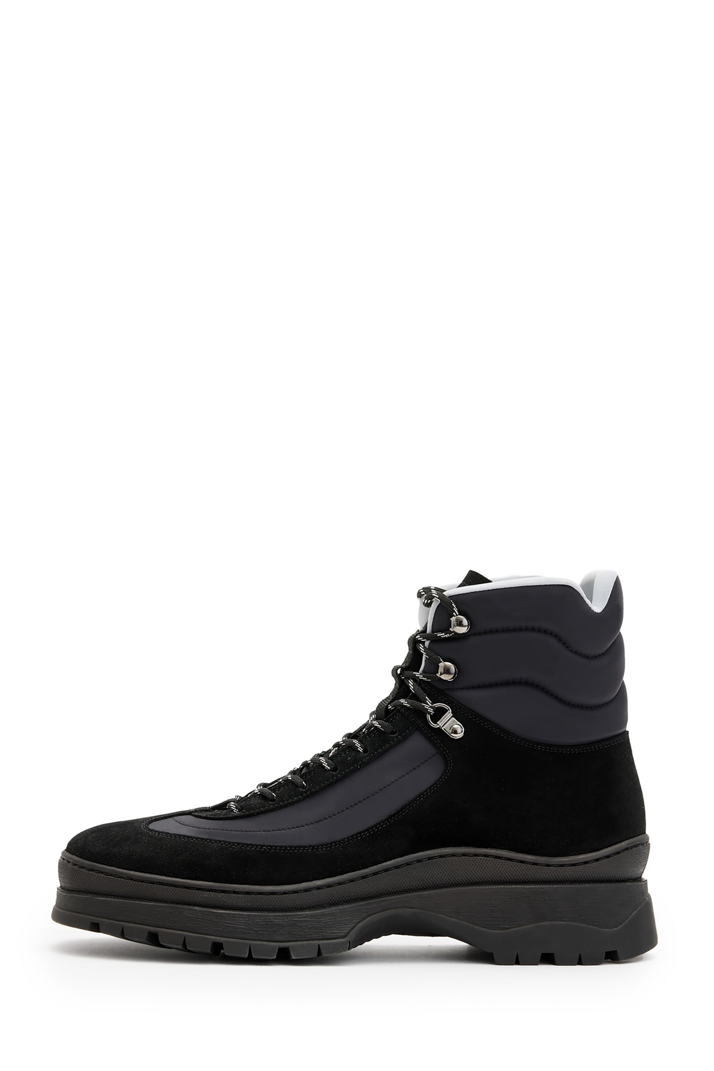 AllSaints Lucas Suede Hiker Black Maat: 46 | Laarzen Outlet | Heren | Zwart