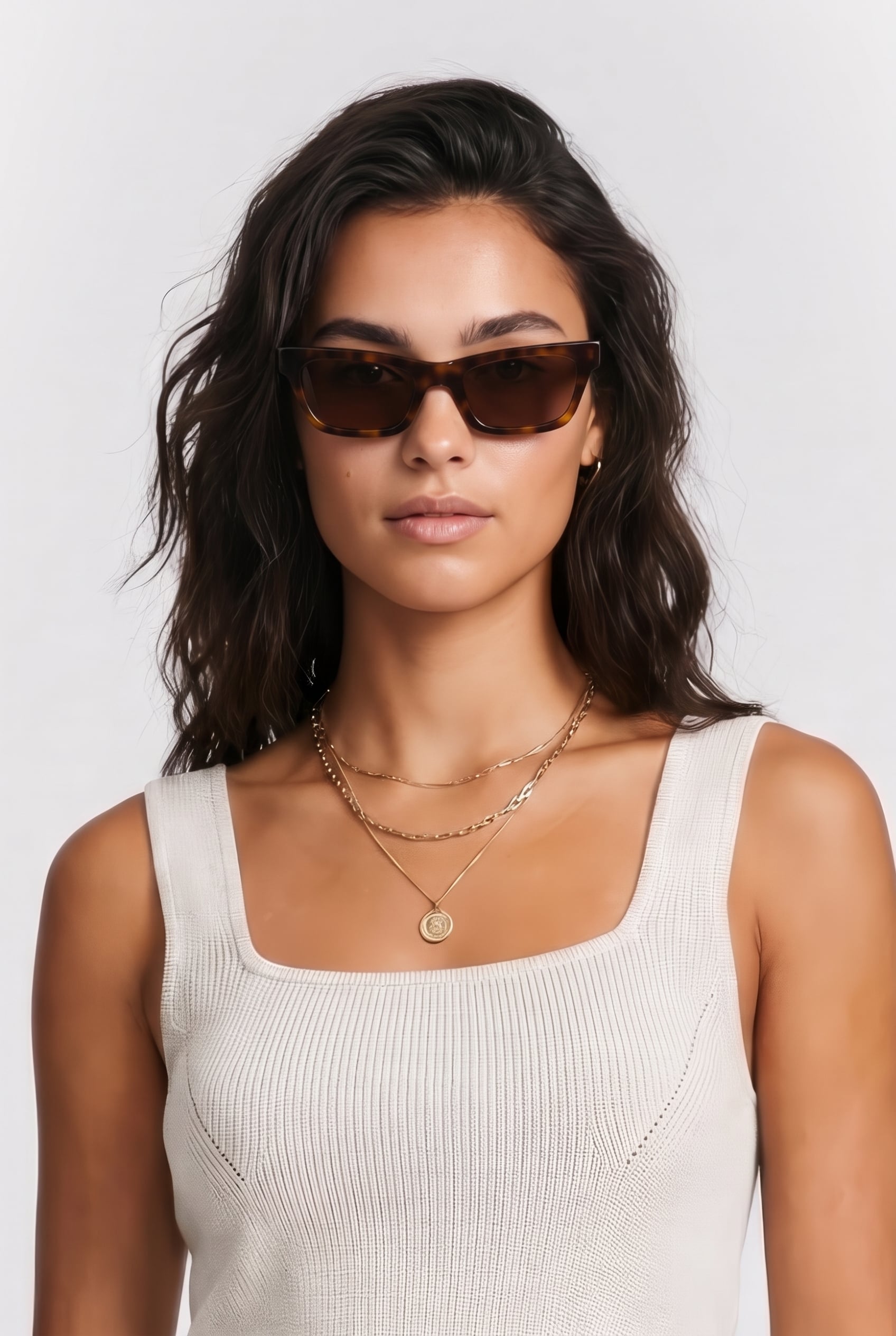 Ace & Tate Enzo-oxford-sun Maat: M | Zonnebrillen Outlet | Unisex | Bruin