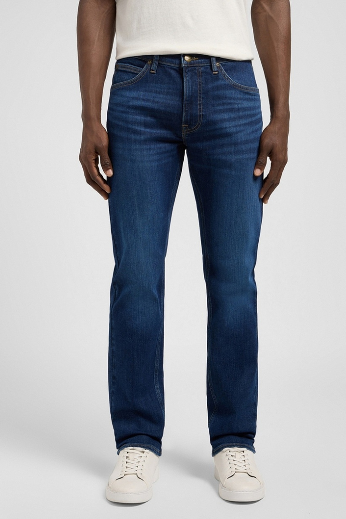 Lee Daren Zip Fly Pierce Jeans Maat: W30L34 | Straight Jeans Outlet | Heren | Blauw