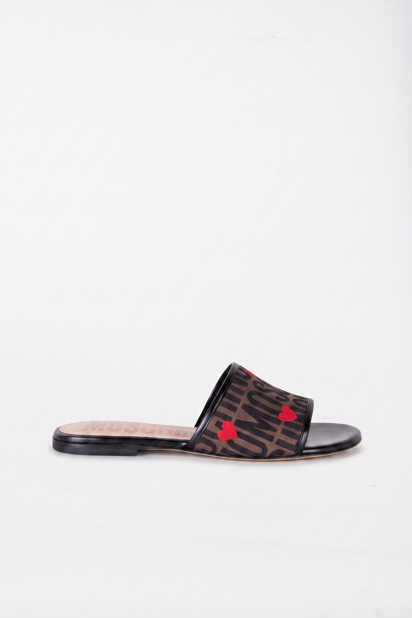 Moschino Leather Sandals Brown Maat: 36 | Sandalen Outlet | Dames | Zwart