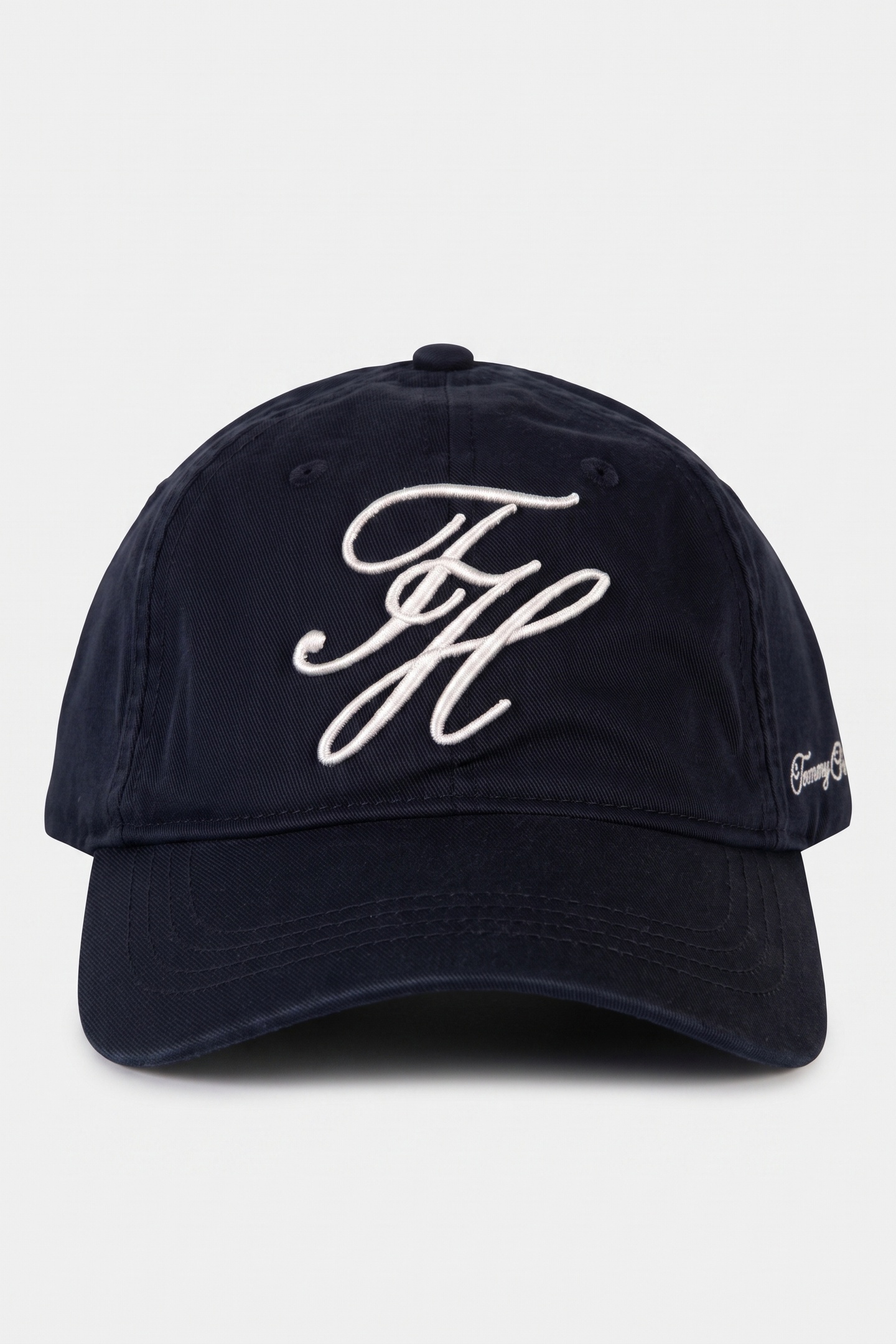 Tommy Hilfiger Embroidered Cap Space Blue Maat: OS | Hoeden Outlet | Dames | Blauw